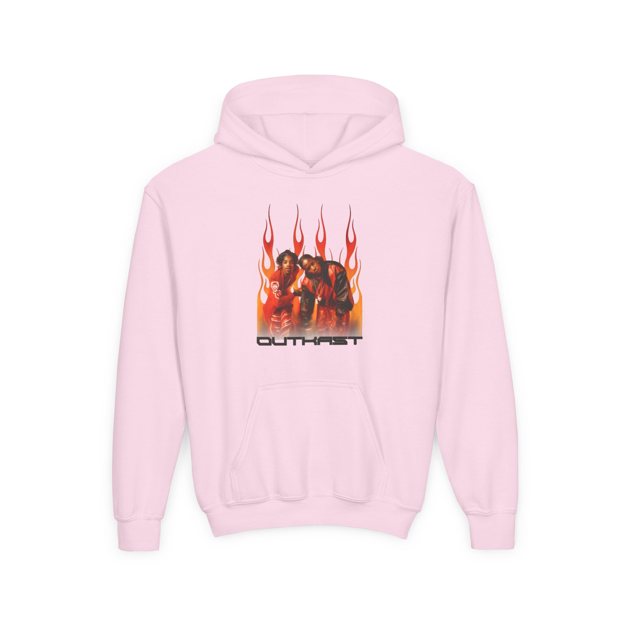 Youth Outkast Flames Heavy Blend Hooded Sweatshirt - Image 11