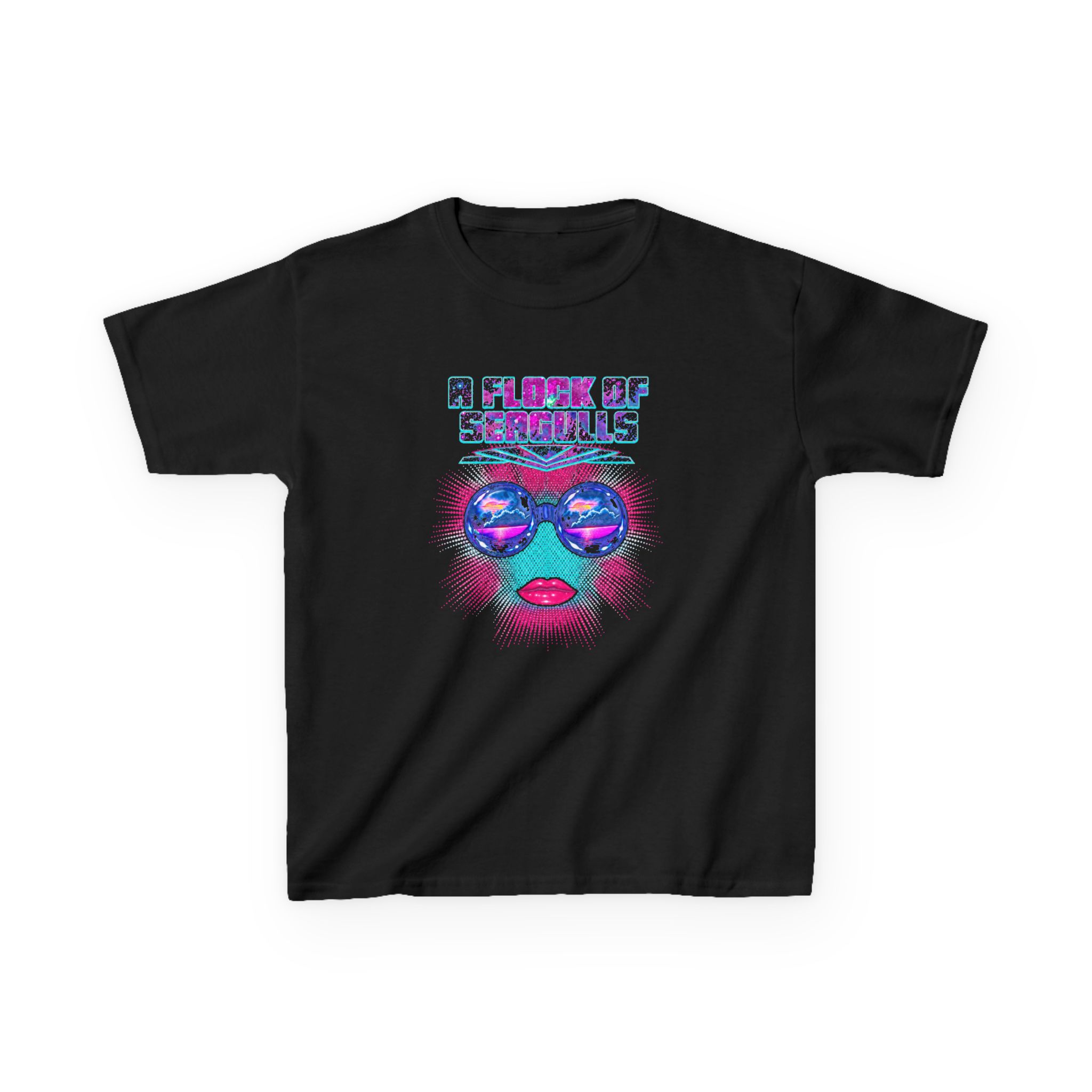 A Flock of Seagulls Galaxy Kids Heavy Cotton™ Tee