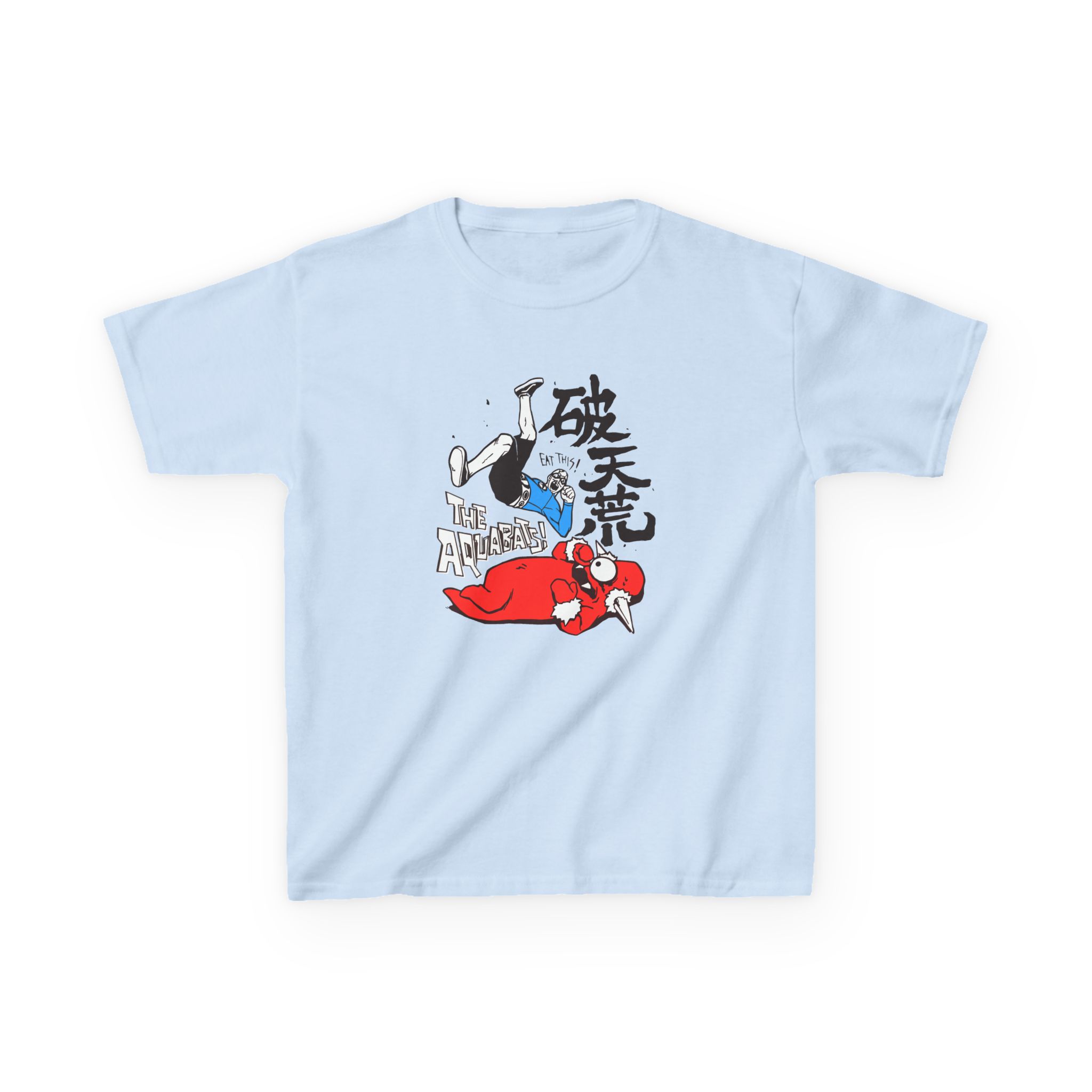 The Aquabats Elbow Drop! Archive Kids Heavy Cotton™ Tee - Image 7