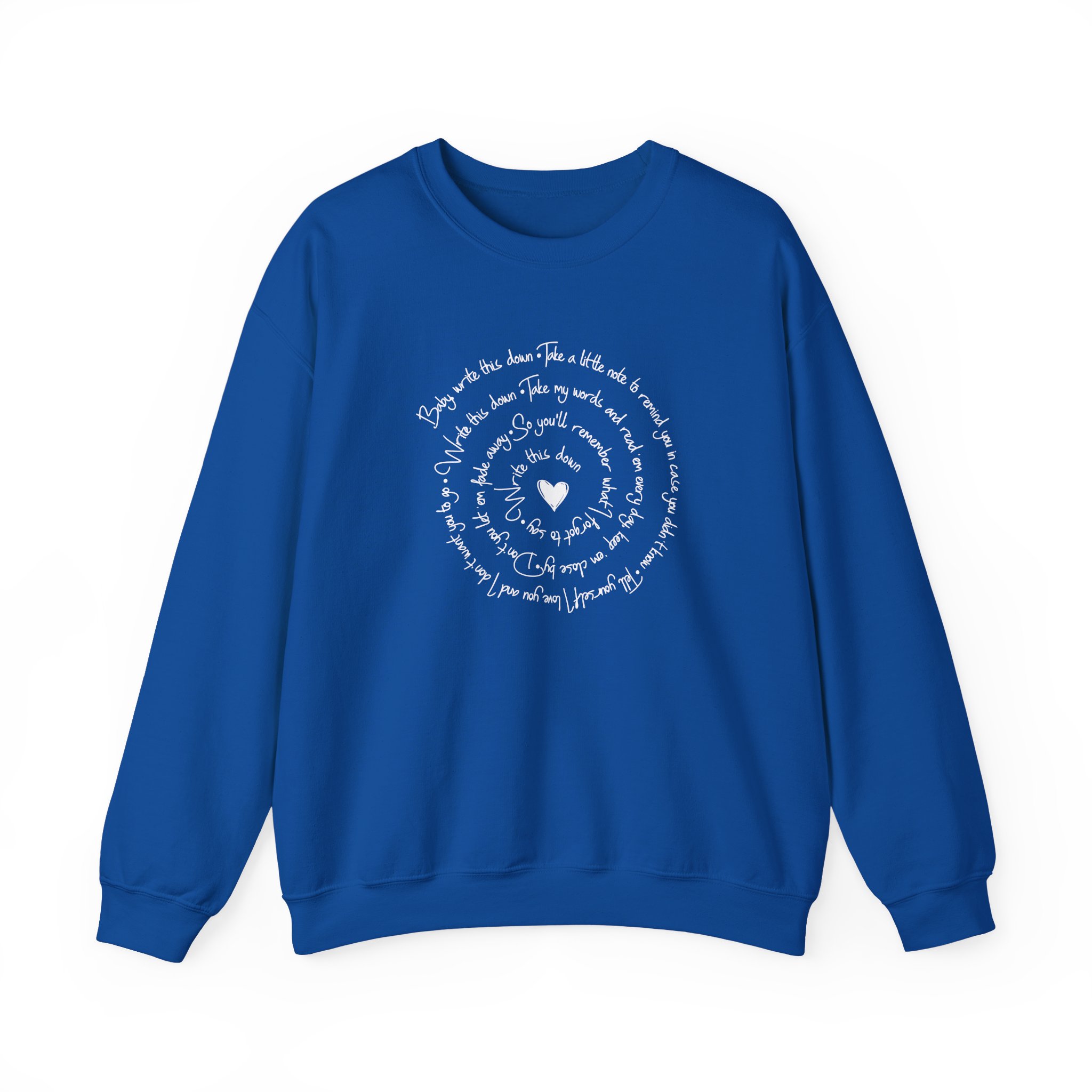 George Strait Wine Write This Down Unisex Heavy Blend™ Crewneck Sweatshirt - Image 15