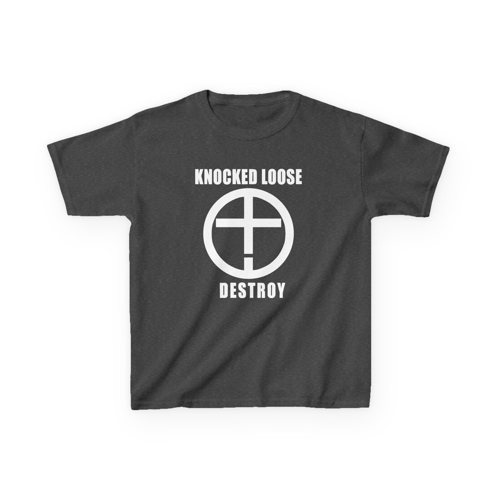 Knocked Loose Destroy Kids Heavy Cotton™ Tee - Image 7