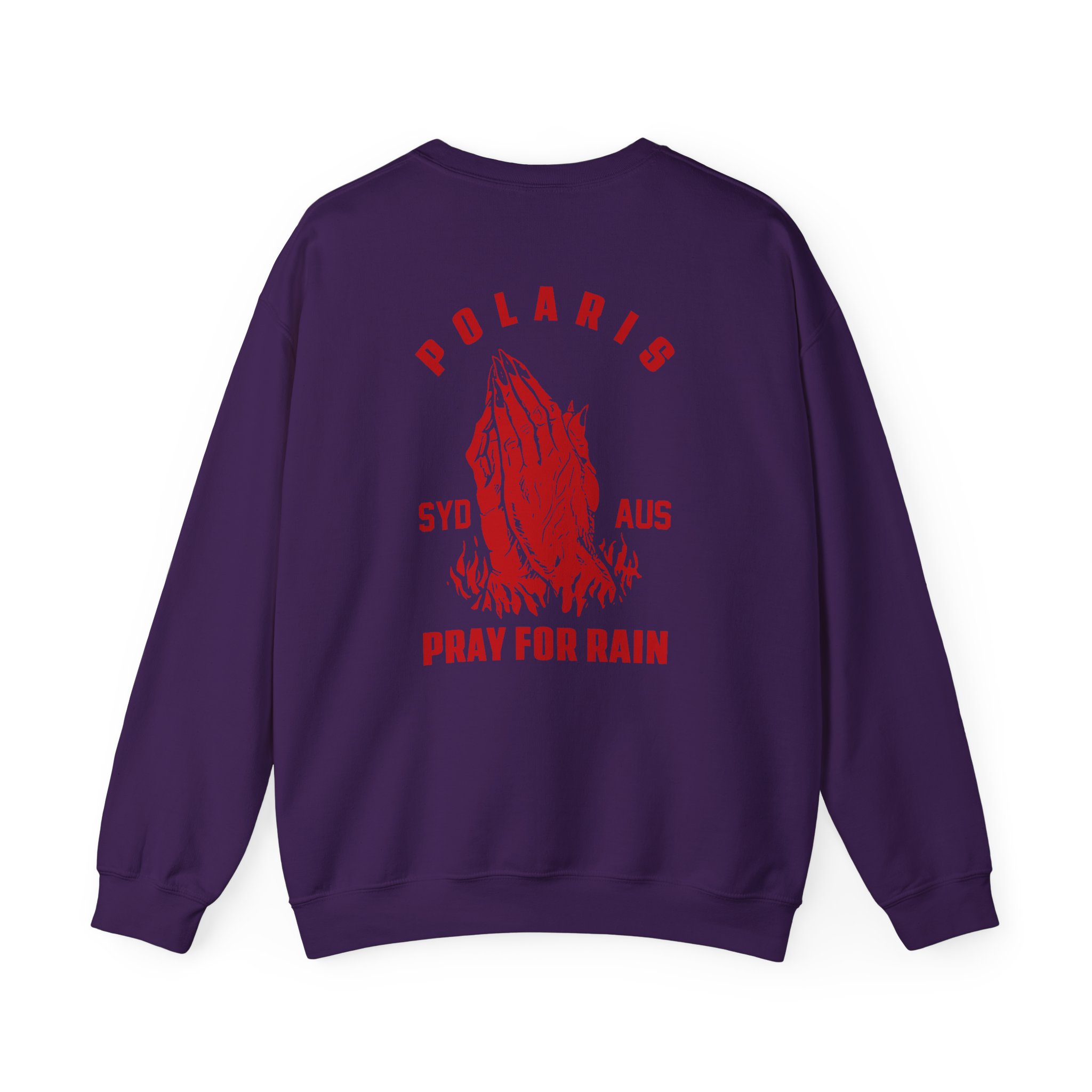 Polaris Pray for Rain Unisex Heavy Blend™ Crewneck Sweatshirt - Image 10