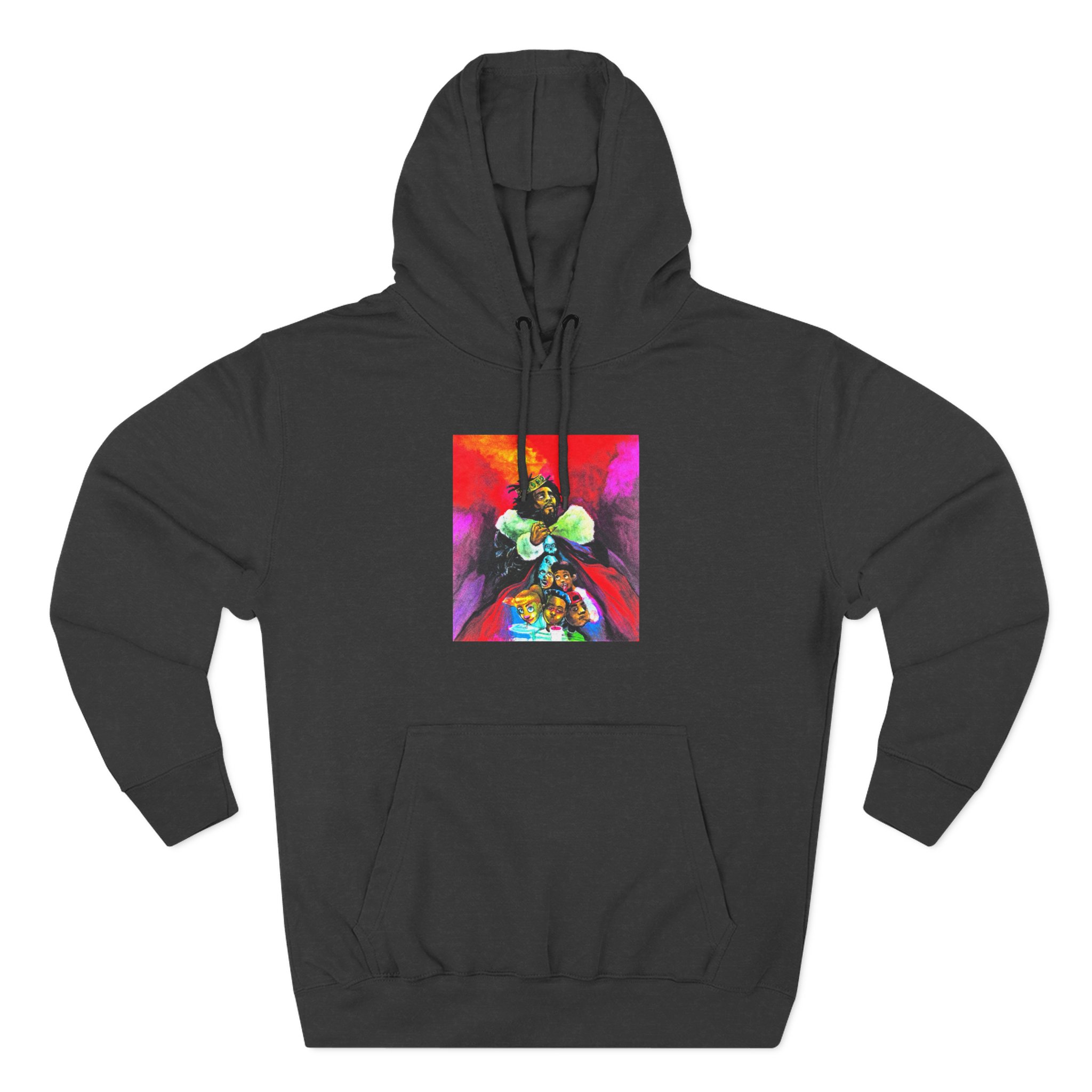 J Cole Three-Panel Fleece Hoodie - Image 3