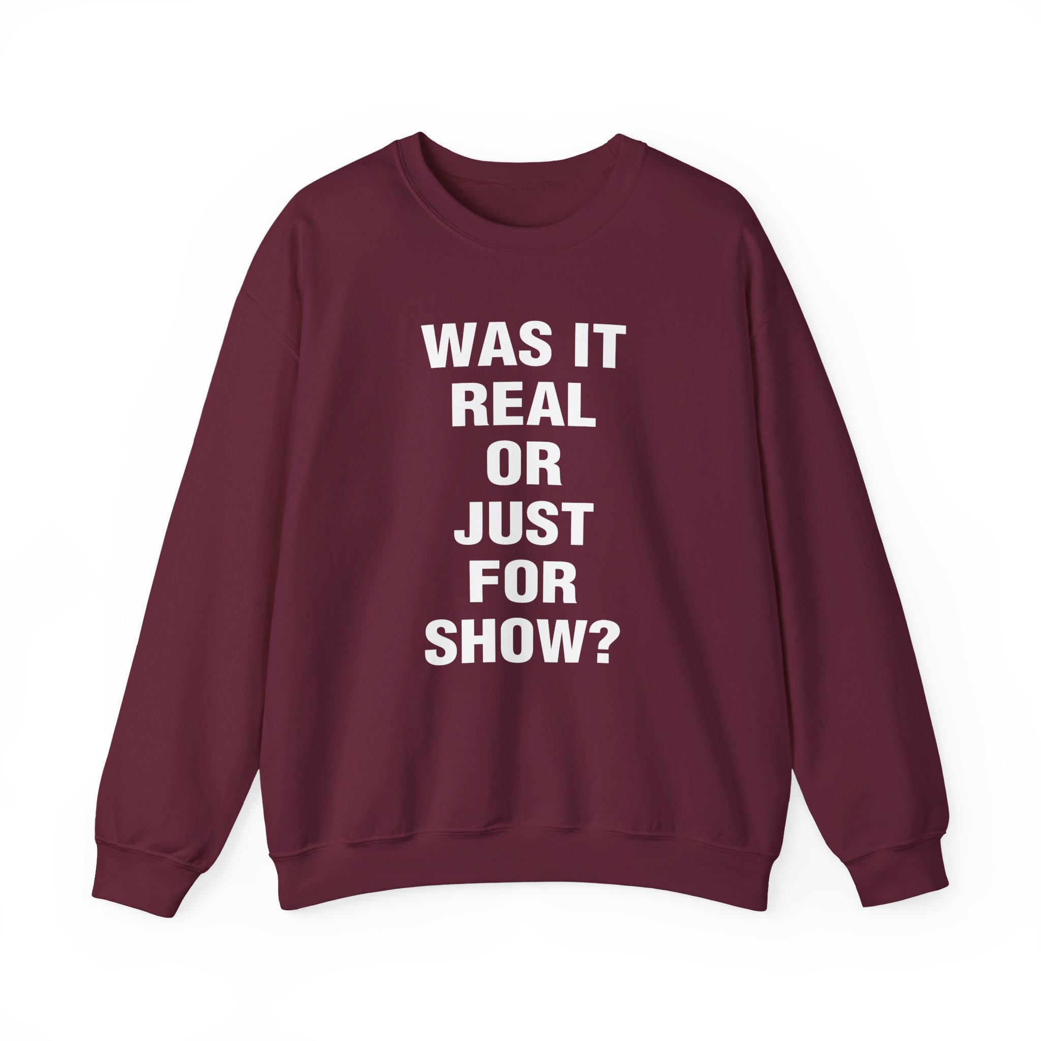 Charlie Puth Was It Real Unisex Heavy Blend™ Crewneck Sweatshirt - Image 3