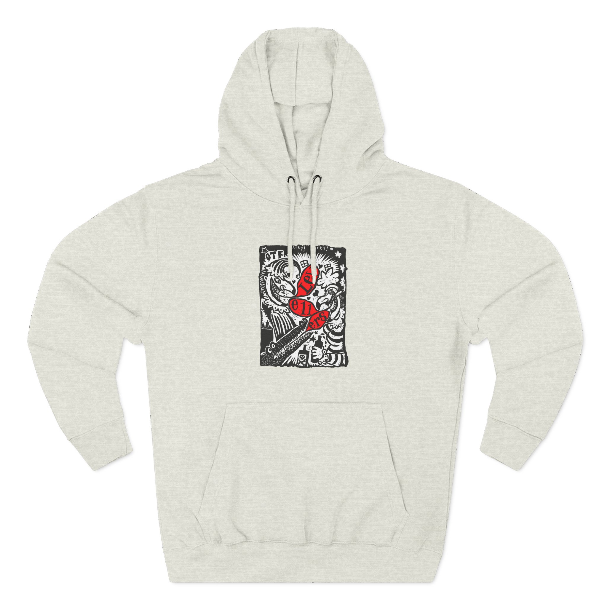 Levellers Party Party Three-Panel Fleece Hoodie - Image 9