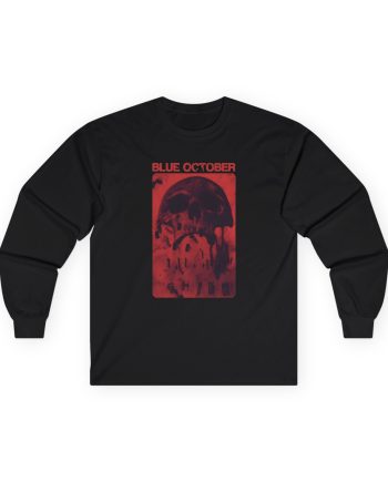 Blue October Skull Smile Unisex Ultra Cotton Long Sleeve Tee