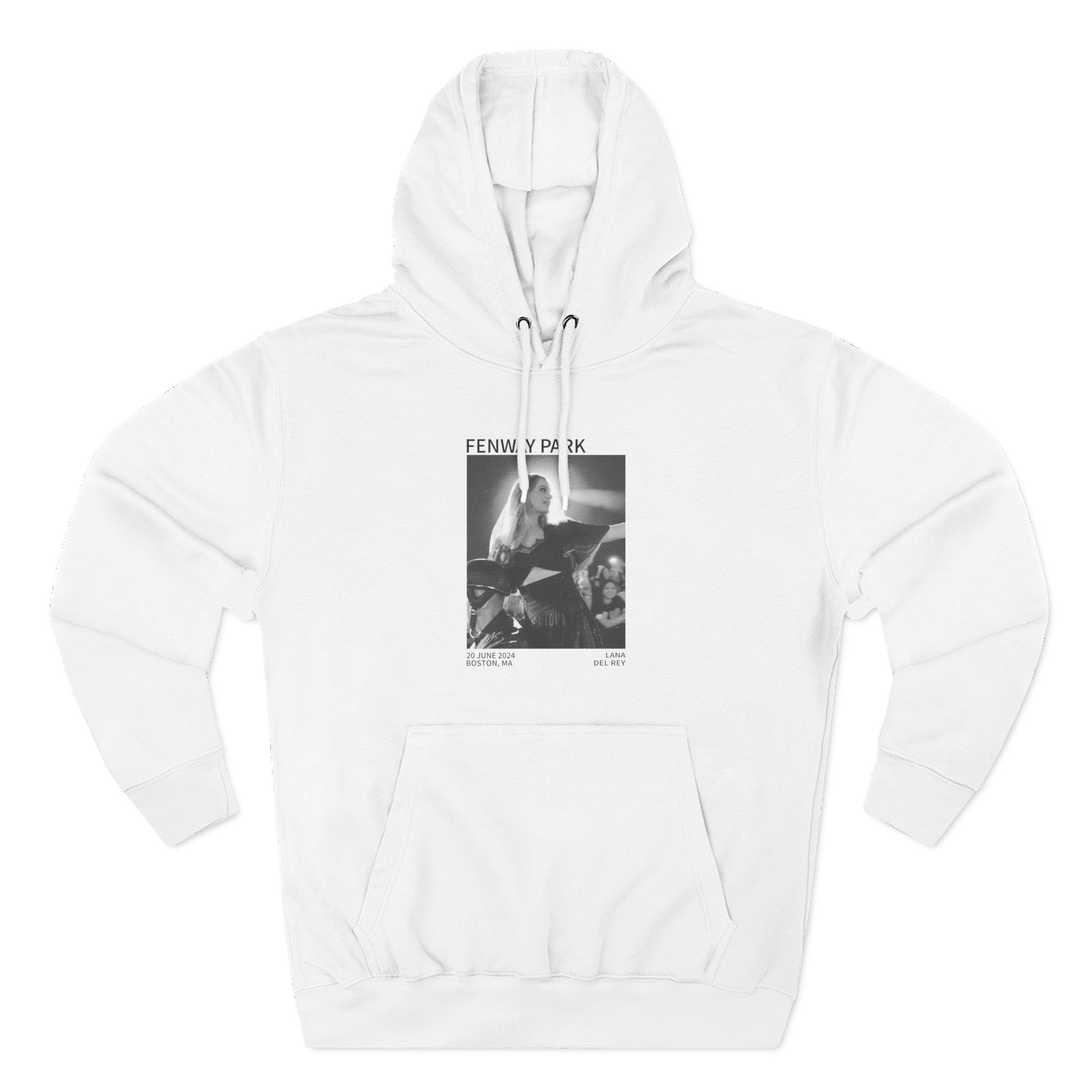 Lanadelrey Three-Panel Fleece Hoodie