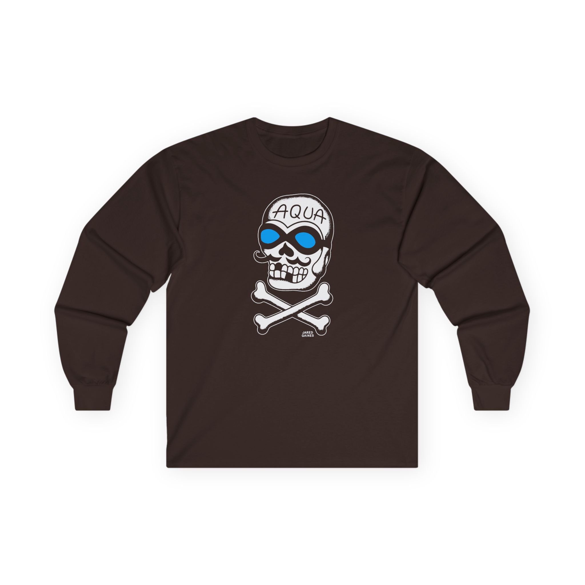 The Aquabats! * Jared Gaines AquaSkully! Unisex Ultra Cotton Long Sleeve Tee - Image 3