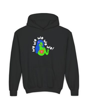 The Aquabats Martian Girl Youth Heavy Blend Hooded Sweatshirt