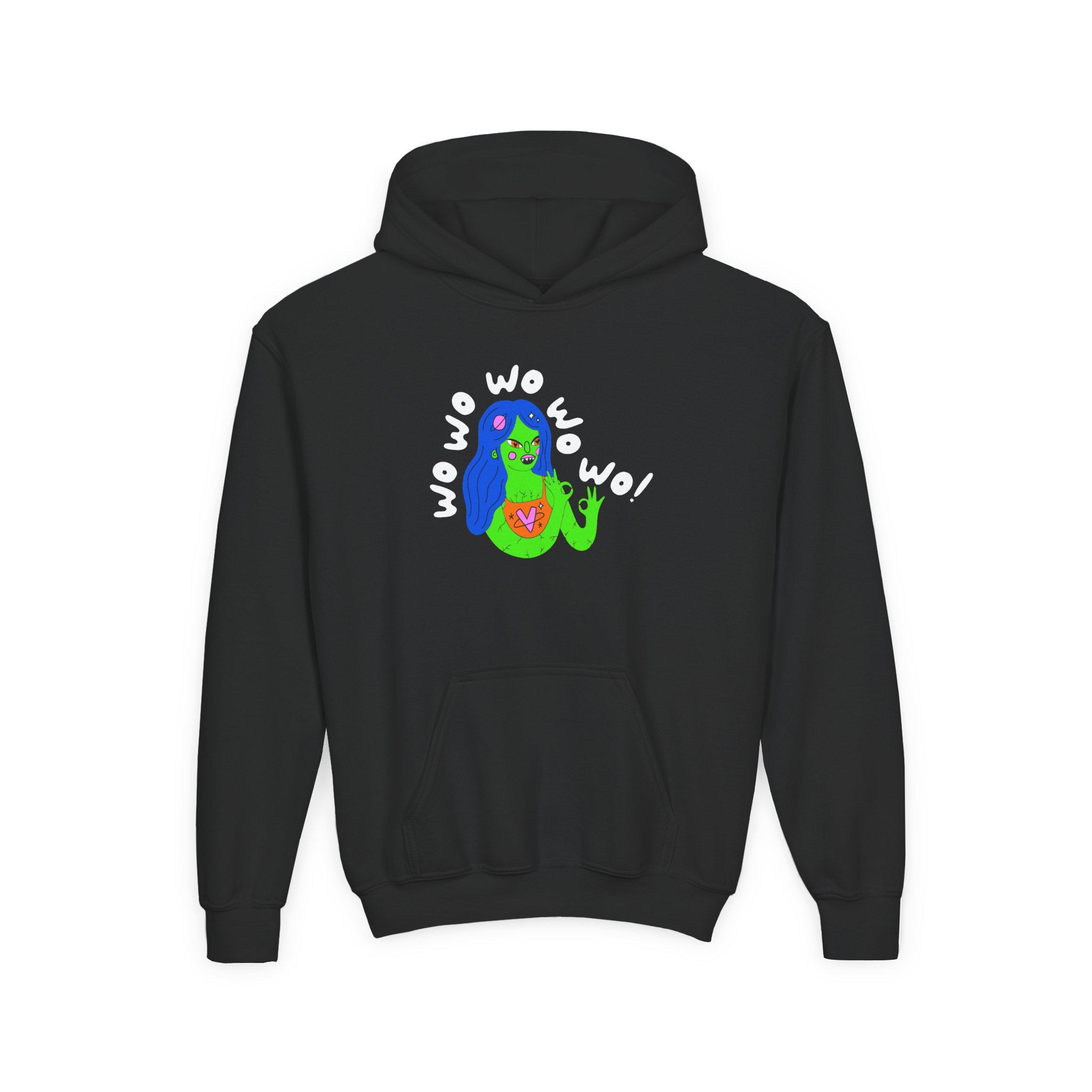 The Aquabats Martian Girl Youth Heavy Blend Hooded Sweatshirt