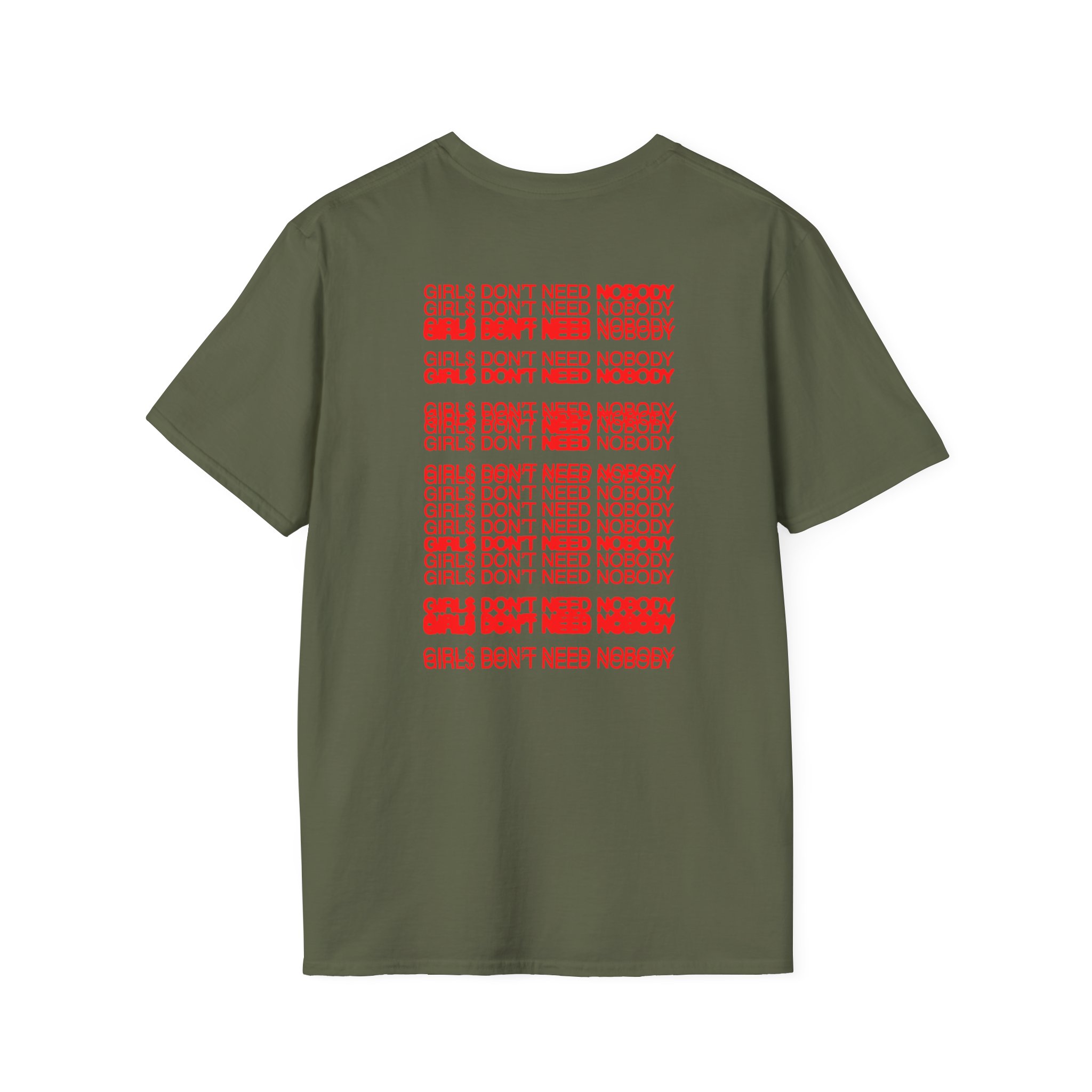 Dom Dolla Don't Need Nobody Repeat Unisex Softstyle T-shirt - Image 8