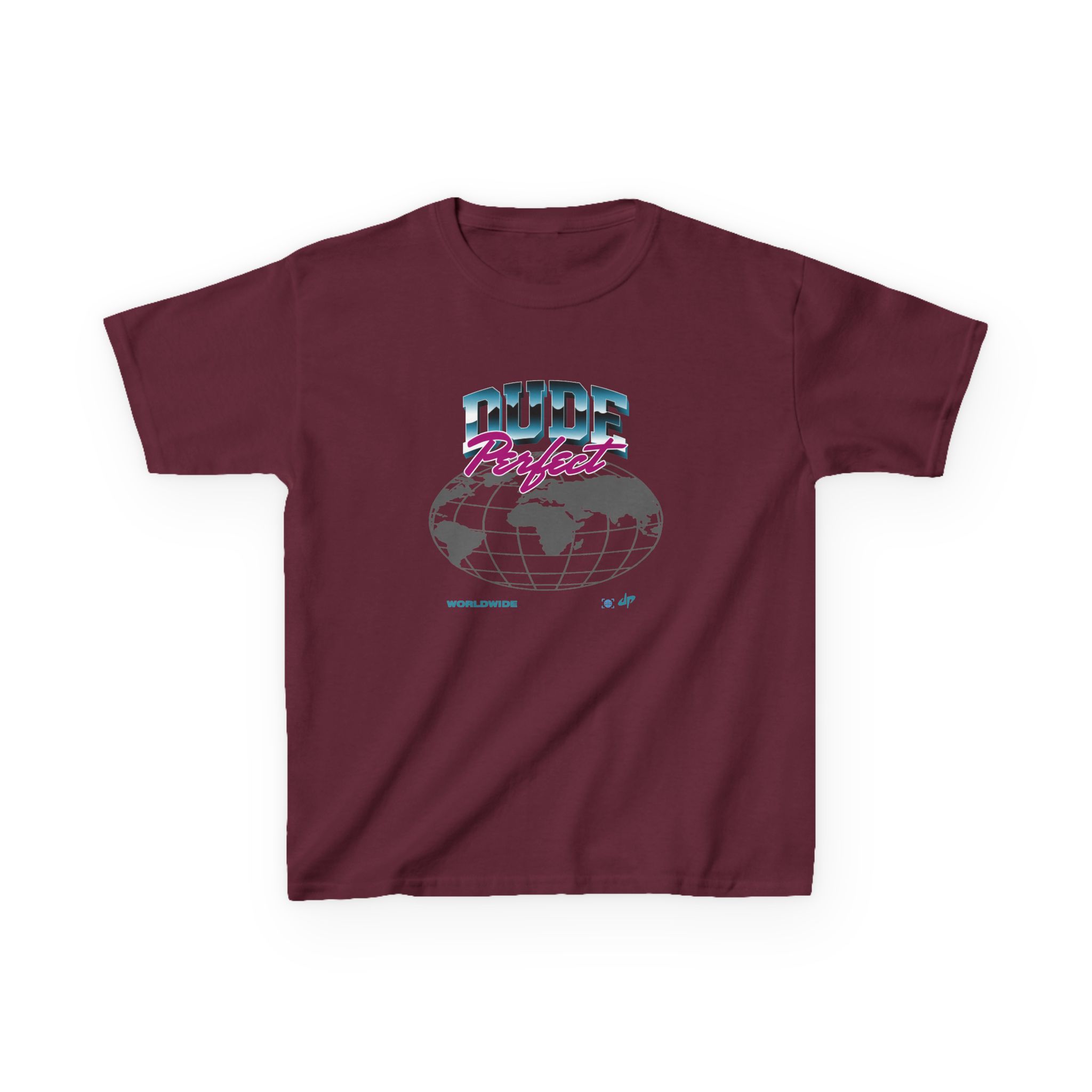 Dude Perfect Worldwide Kids Heavy Cotton™ Tee - Image 3