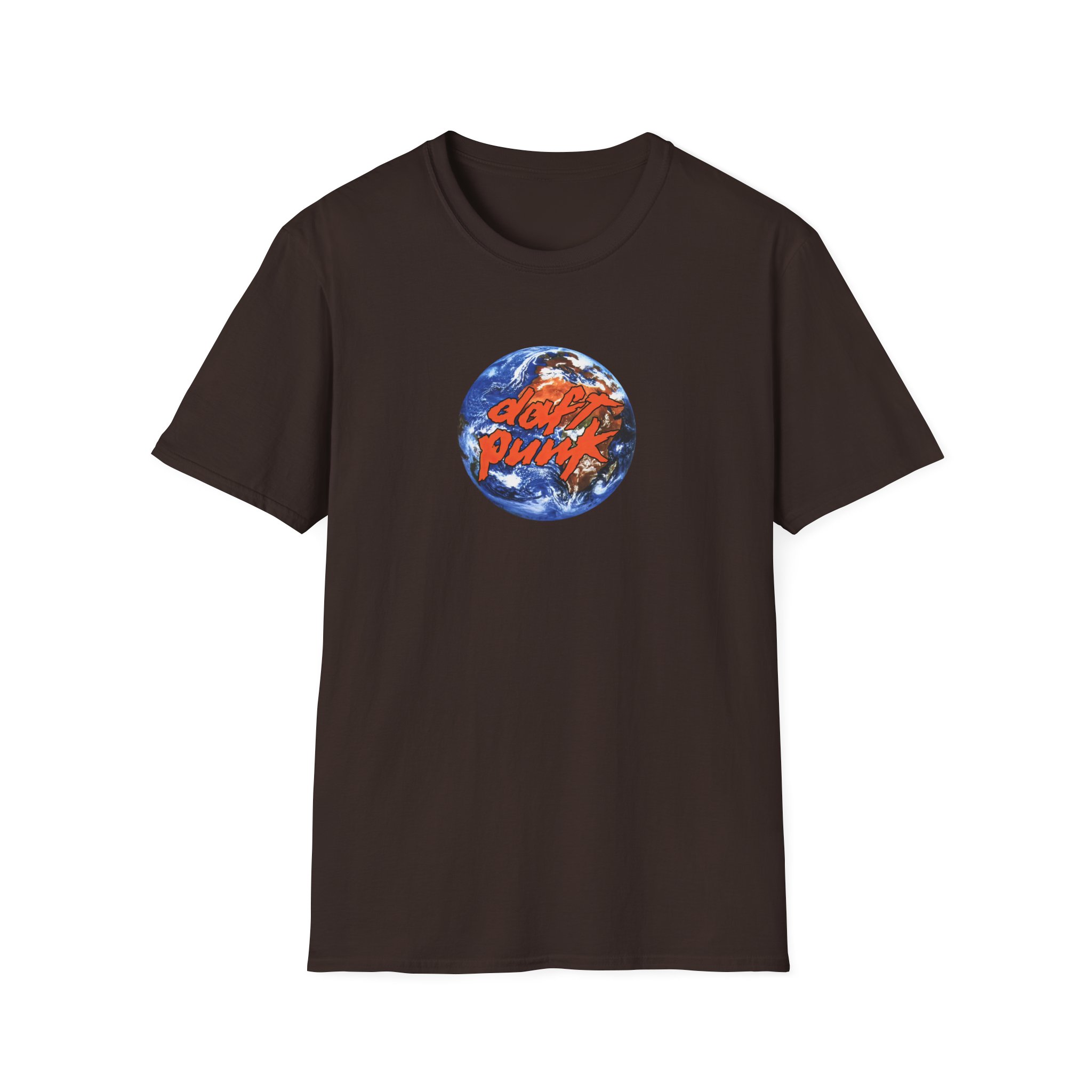 Daft Punk Around the World Unisex Softstyle T-Shirt - Image 3