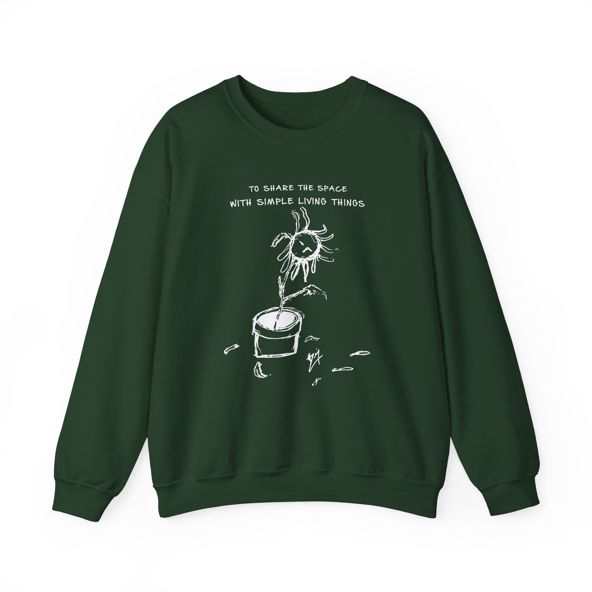 Hozier Simple Living Things Unisex Heavy Blend™ Crewneck Sweatshirt - Image 7