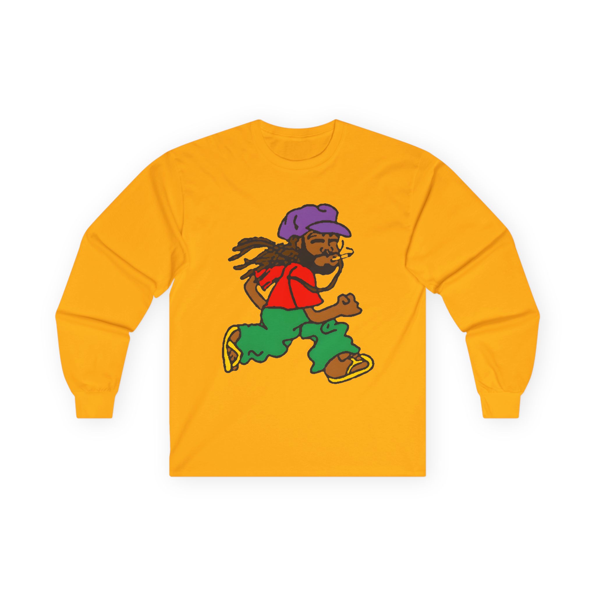 Aminé Running Man Unisex Ultra Cotton Long Sleeve Tee - Image 7