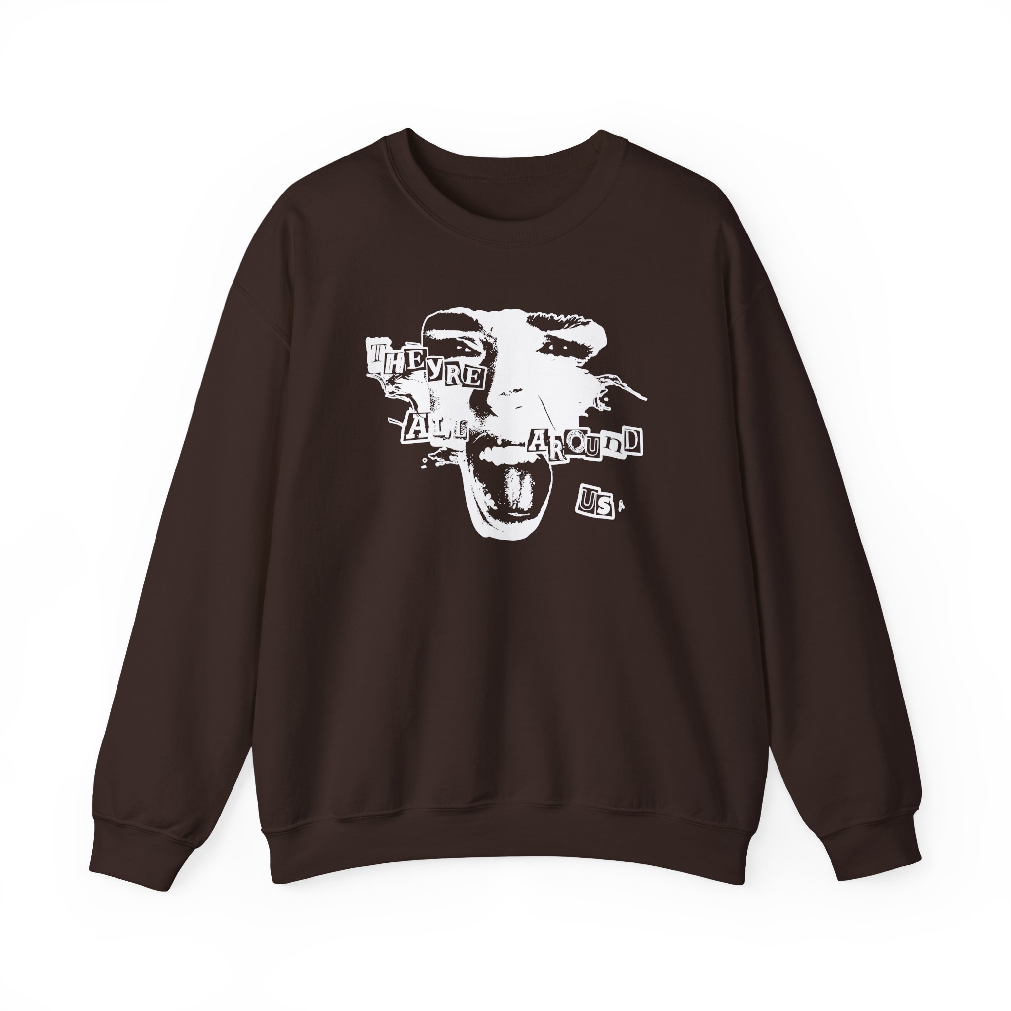 Poppy They're All Around Us Unisex Heavy Blend™ Crewneck Sweatshirt - Image 3