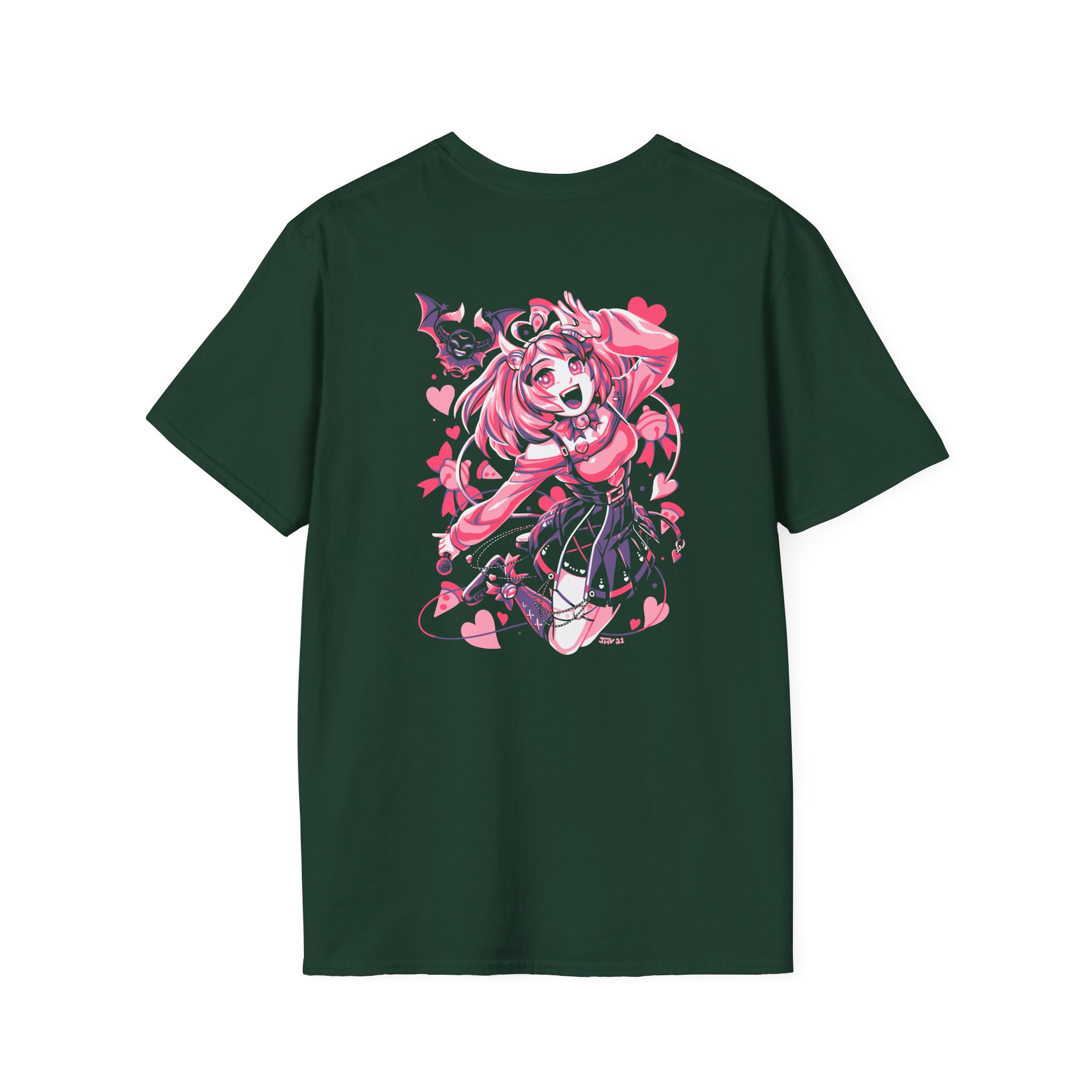 Ironmouse Anime Unisex Softstyle T-shirt - Image 8