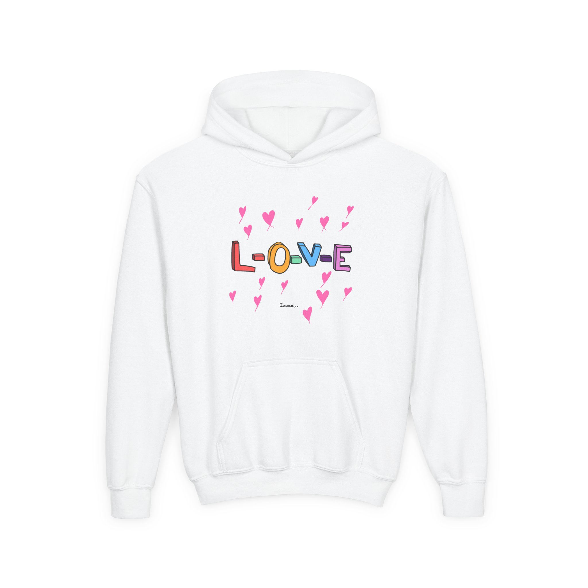 John Legend L-O-V-E Youth Heavy Blend Hooded Sweatshirt