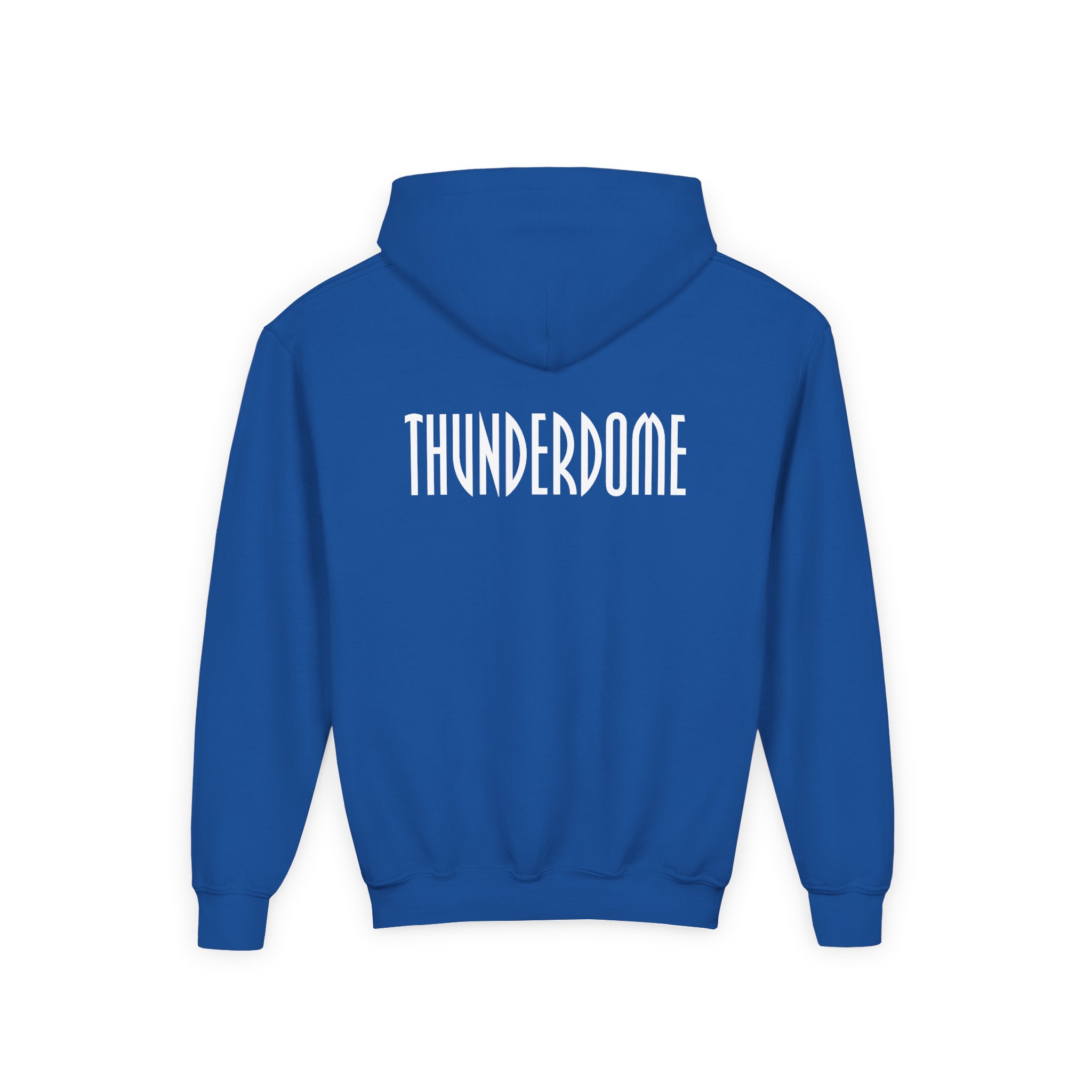 Thunderdome Monochrome Youth Heavy Blend Hooded Sweatshirt - Image 10