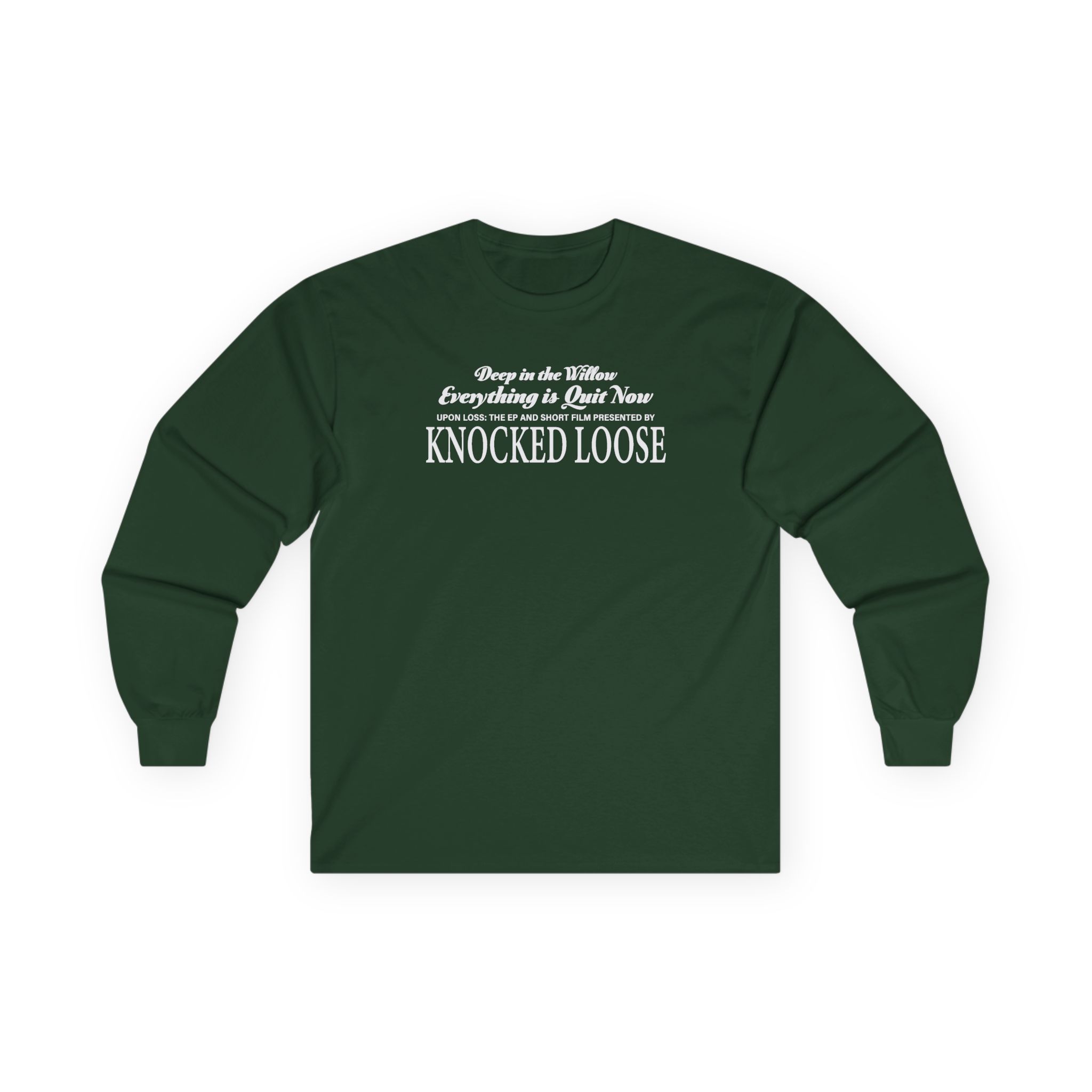 Knocked Loose Death Against Us Unisex Ultra Cotton Long Sleeve Tee - Image 7