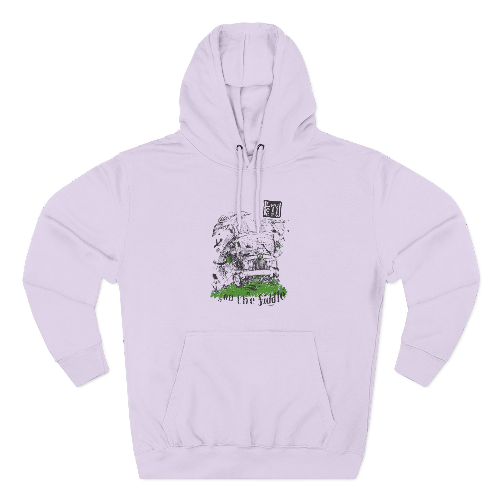 Levellers on the Fiddle Three-Panel Fleece Hoodie - Image 11