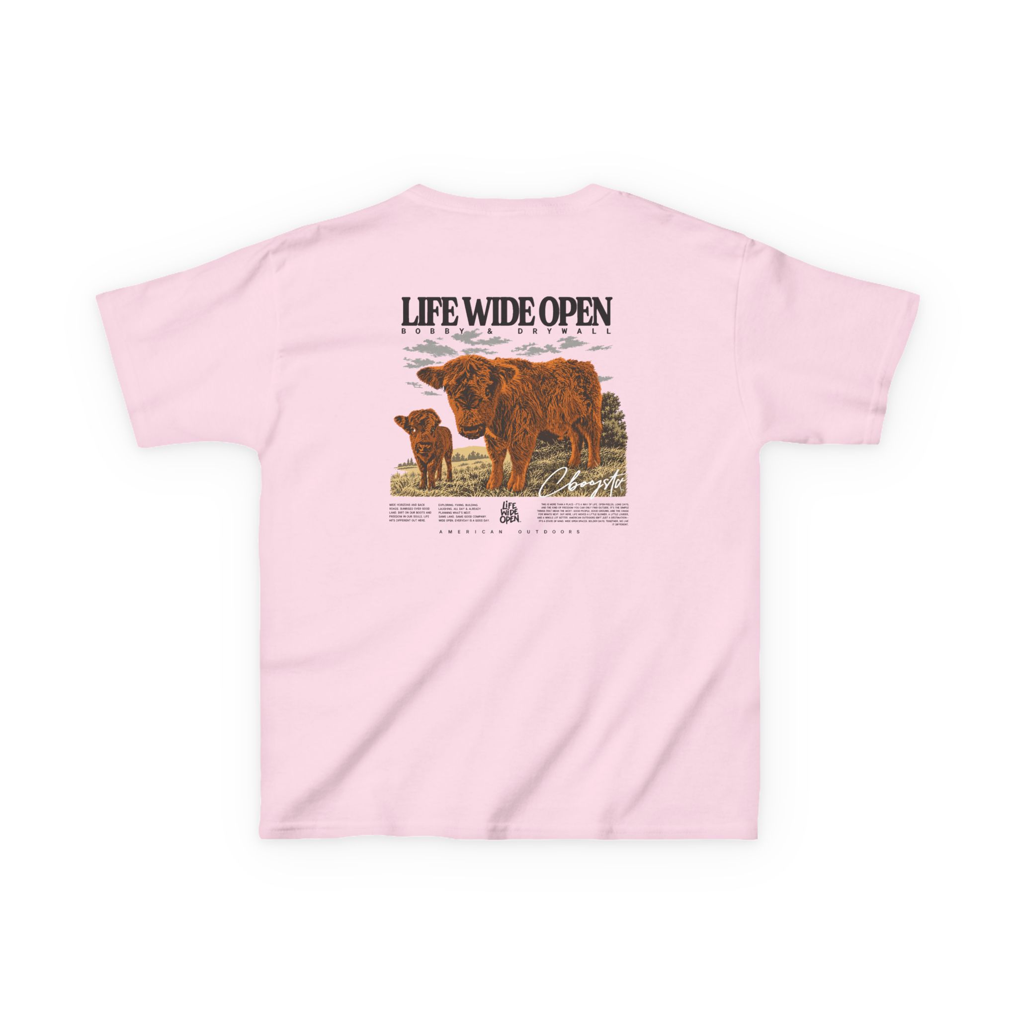 Kids Cboystv Bobby Drywall Heavy Cotton™ Tee - Image 12