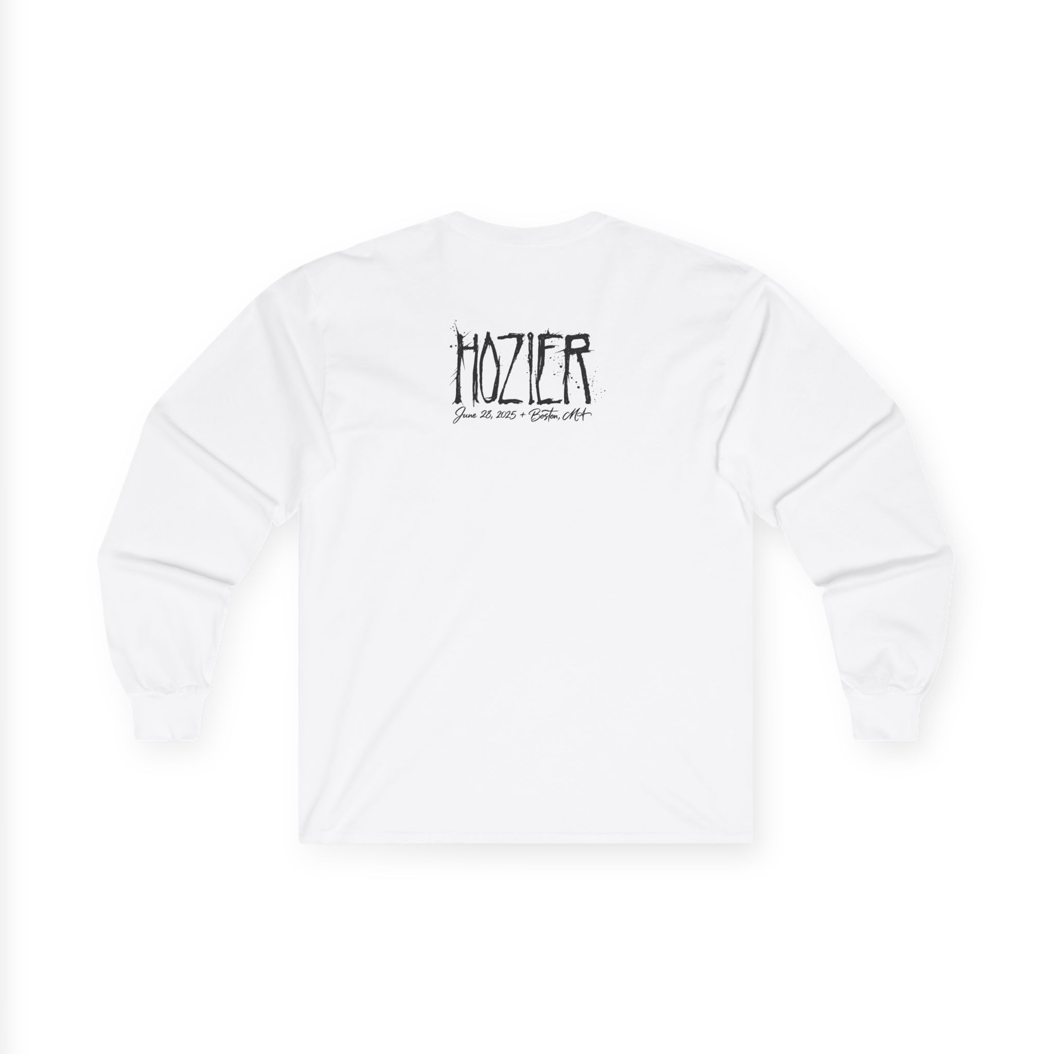 Hozier Boston June 23 Show Unisex Ultra Cotton Long Sleeve Tee - Image 2