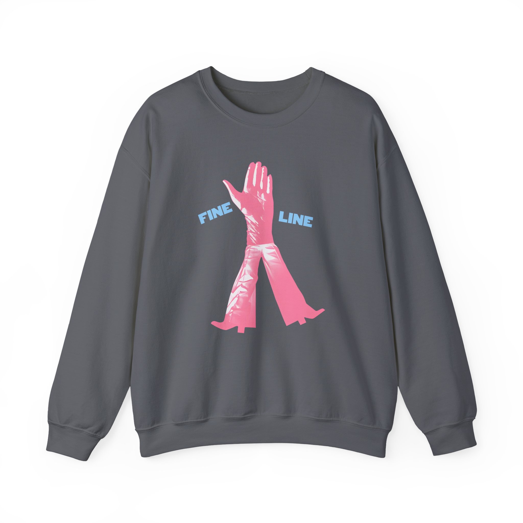 Love on Tour Fine Line Unisex Heavy Blend™ Crewneck Sweatshirt - Image 13