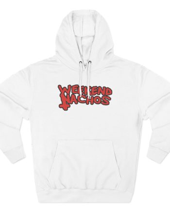 Weekend Nachos Christian Three-Panel Fleece Hoodie
