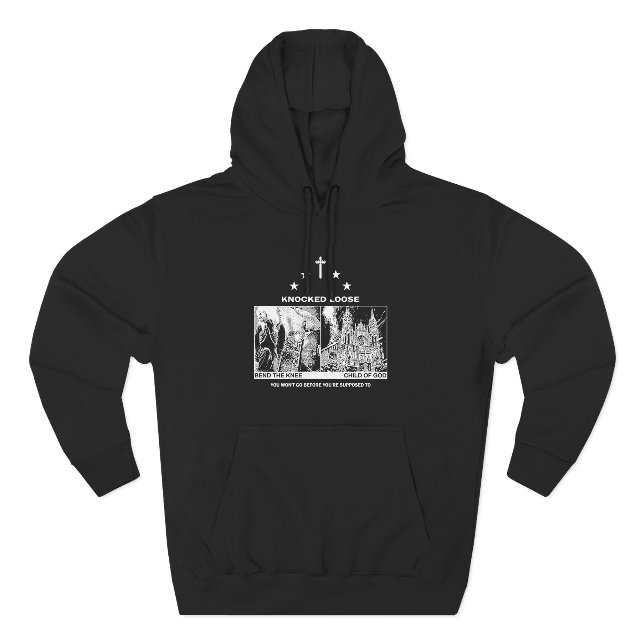 Knocked Loose Blinding Faith Royal Three-Panel Fleece Hoodie