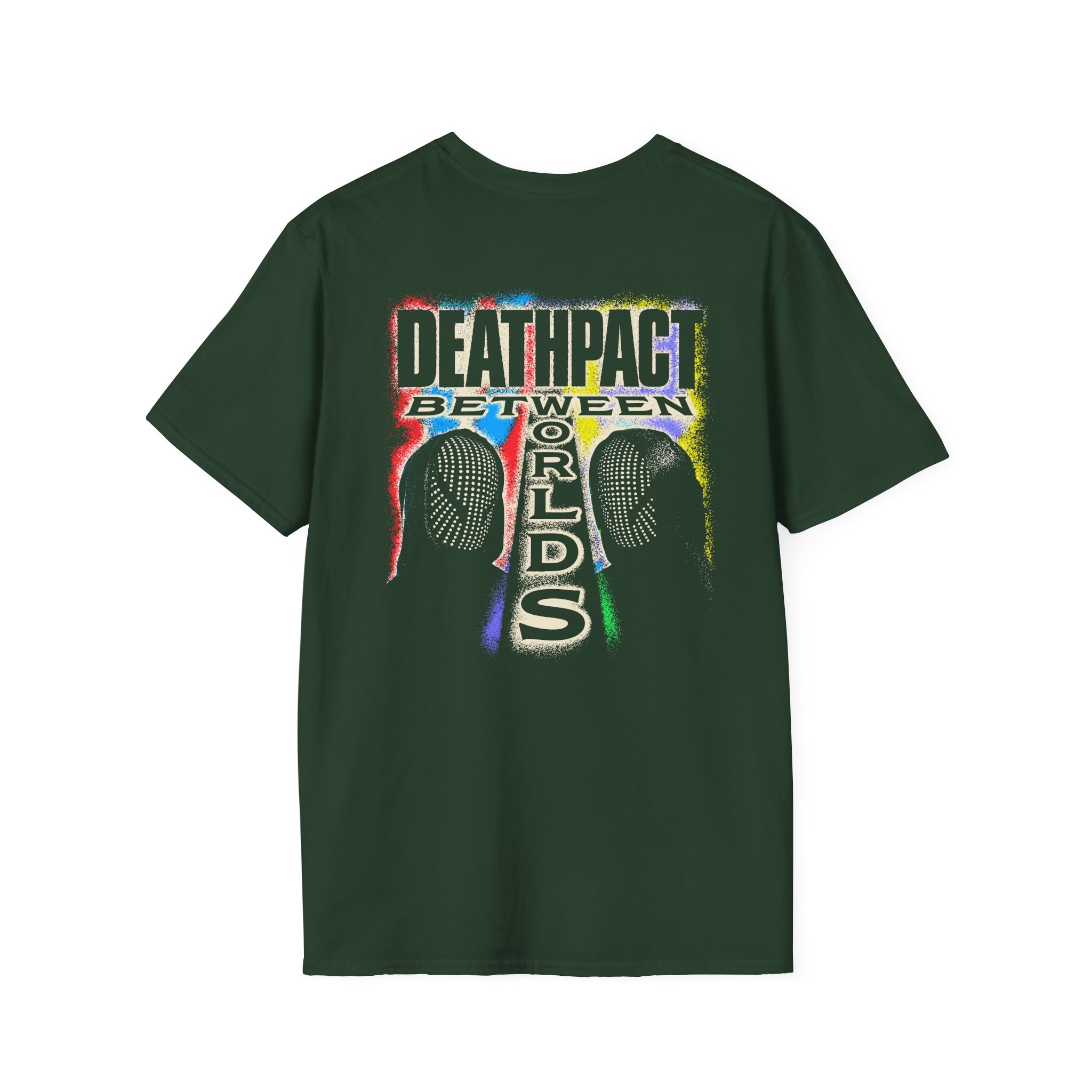 Deathpact Between Worlds Unisex Softstyle T-shirt - Image 6