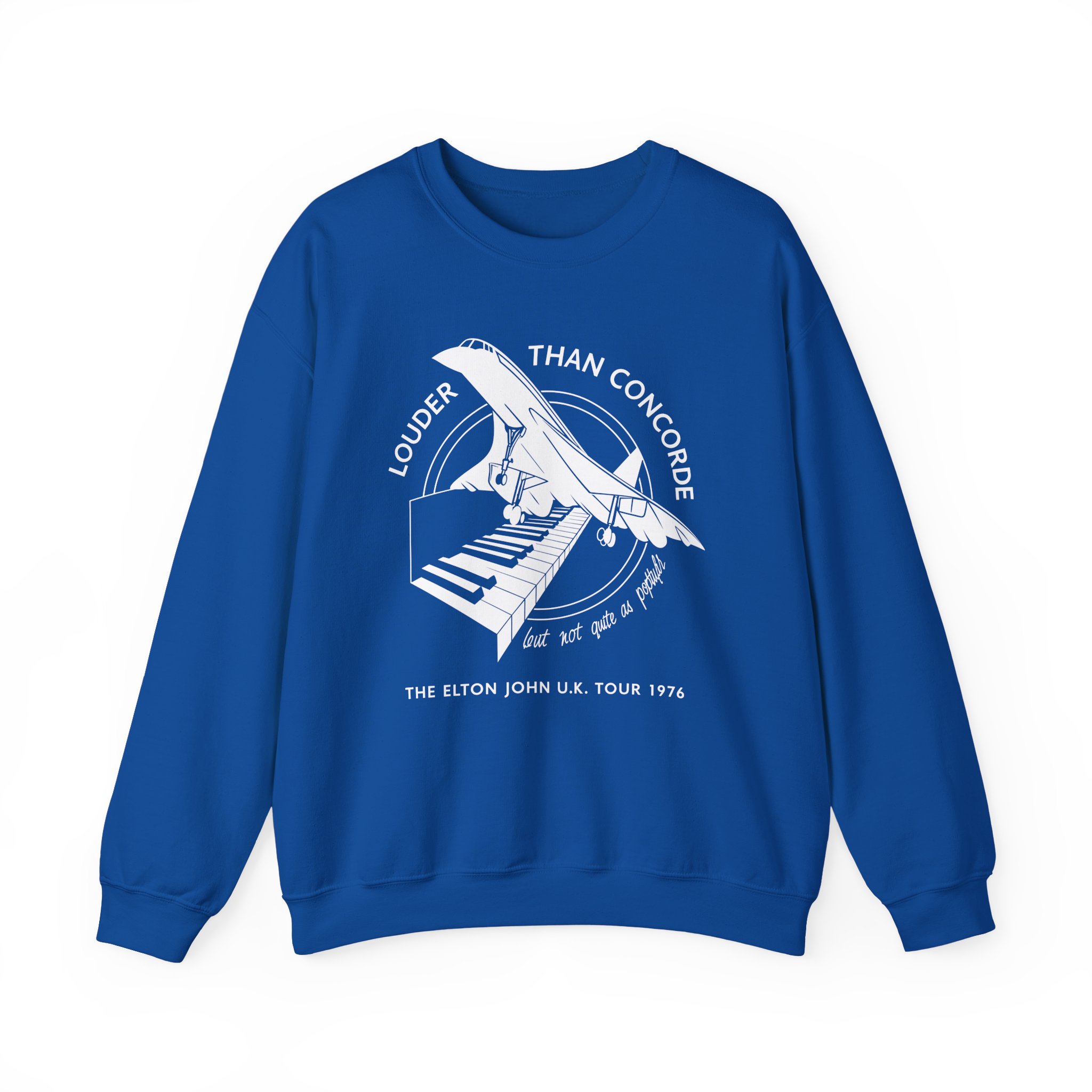 Ej Farewell Vintage Louder Than Concorde Unisex Heavy Blend™ Crewneck Sweatshirt - Image 19