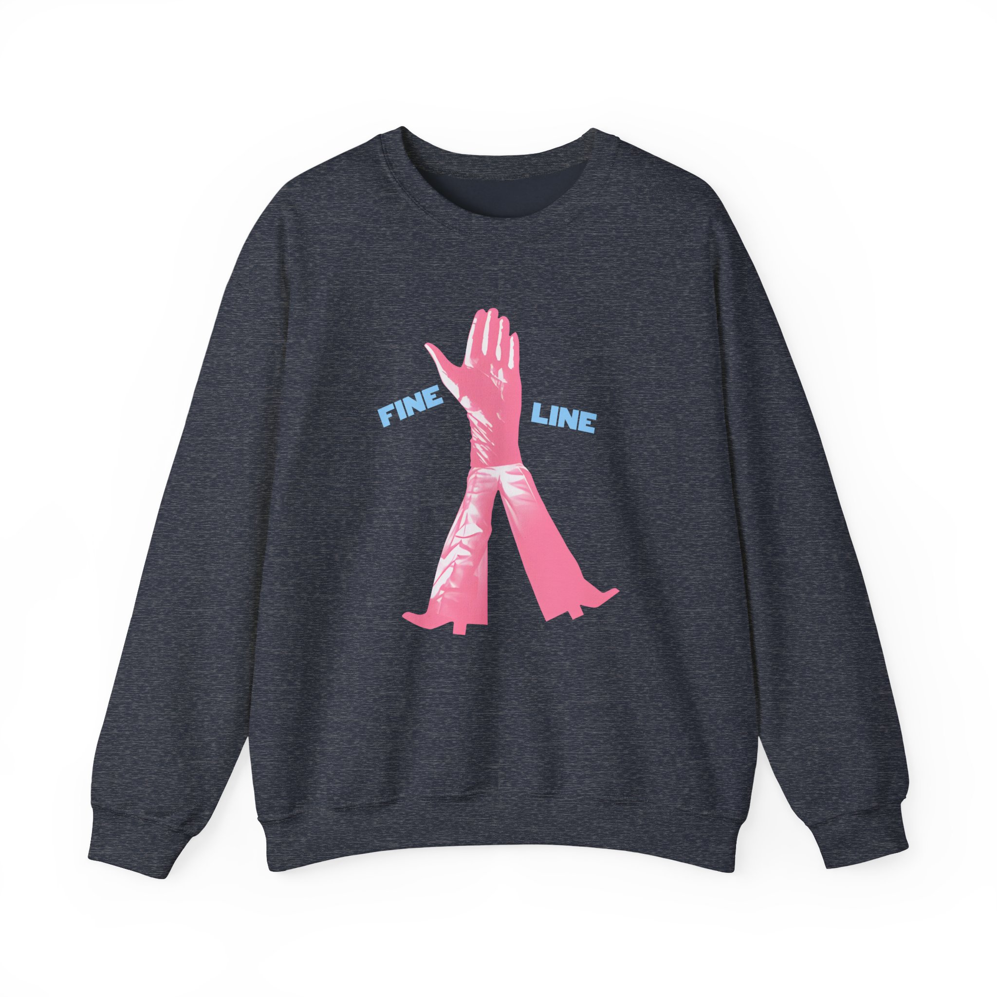 Love on Tour Fine Line Unisex Heavy Blend™ Crewneck Sweatshirt - Image 11