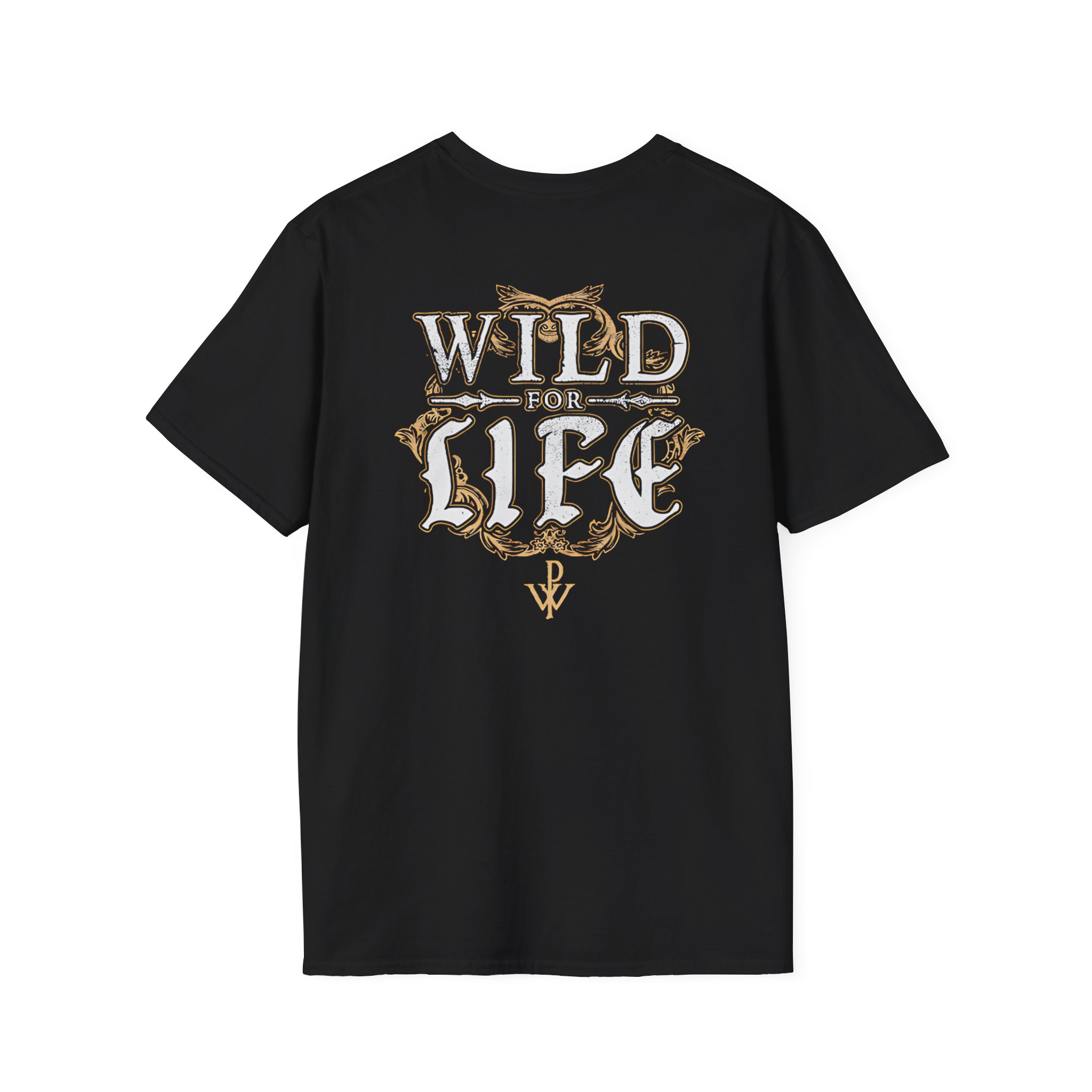Powerwolf Wild for Life Unisex Softstyle T-Shirt - Image 2