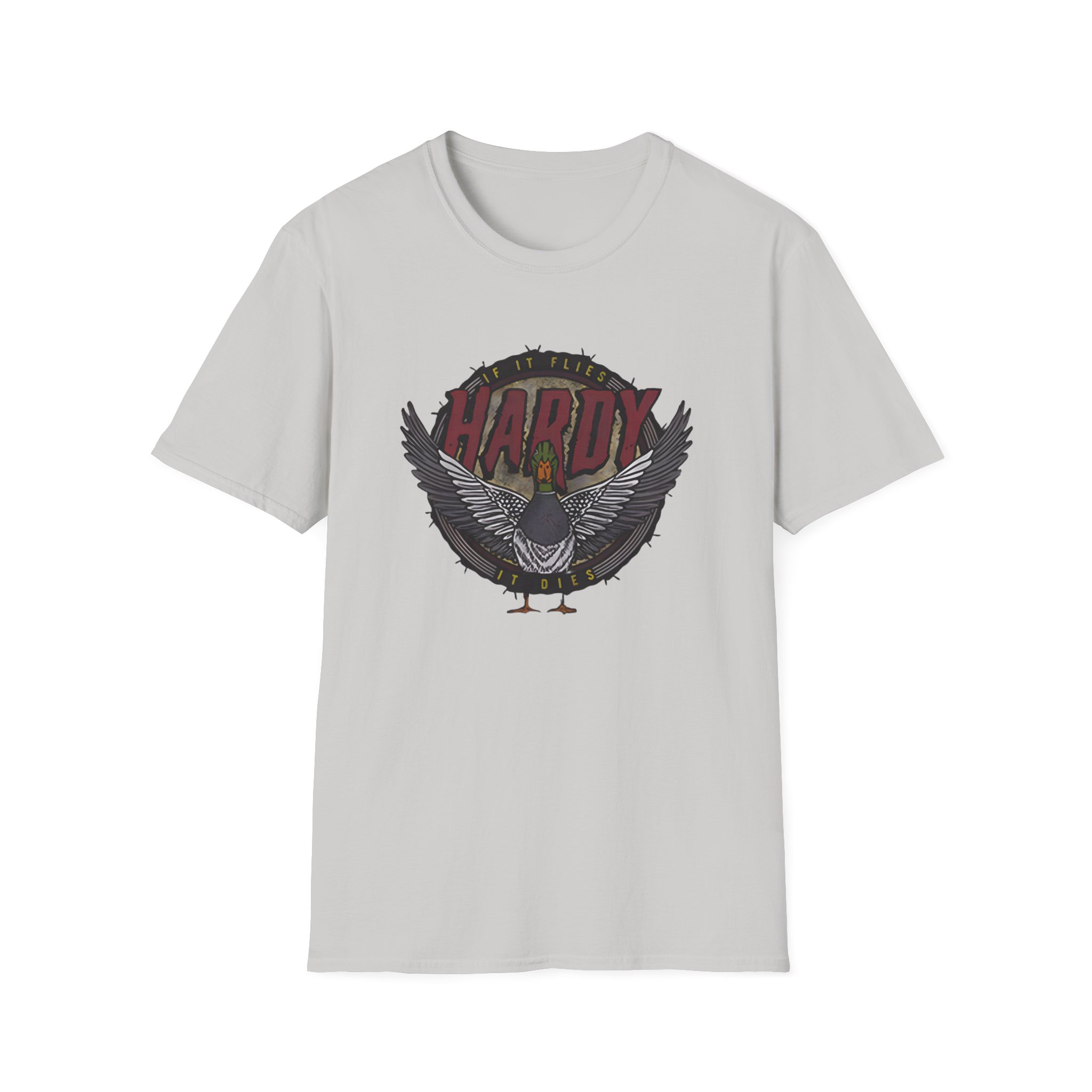 Hd if It Flies Unisex Softstyle T-Shirt - Image 7