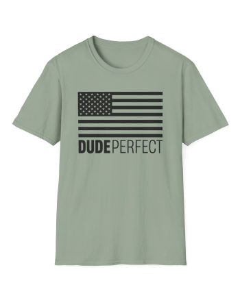Dude Perfect Tonal Flag Unisex Softstyle T-Shirt