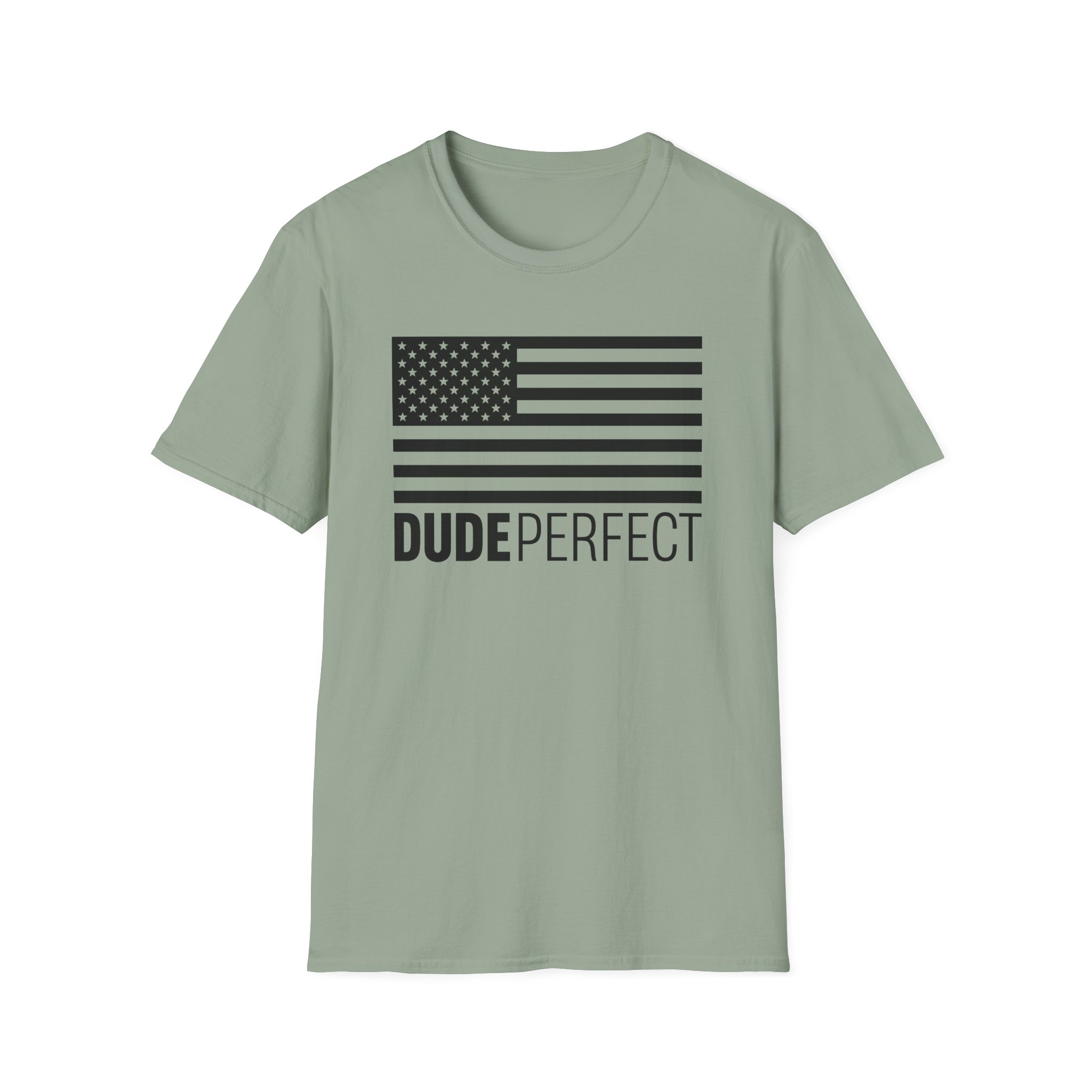 Dude Perfect Tonal Flag Unisex Softstyle T-Shirt