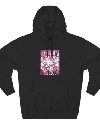Ironmouse Three-Panel Fleece Hoodie