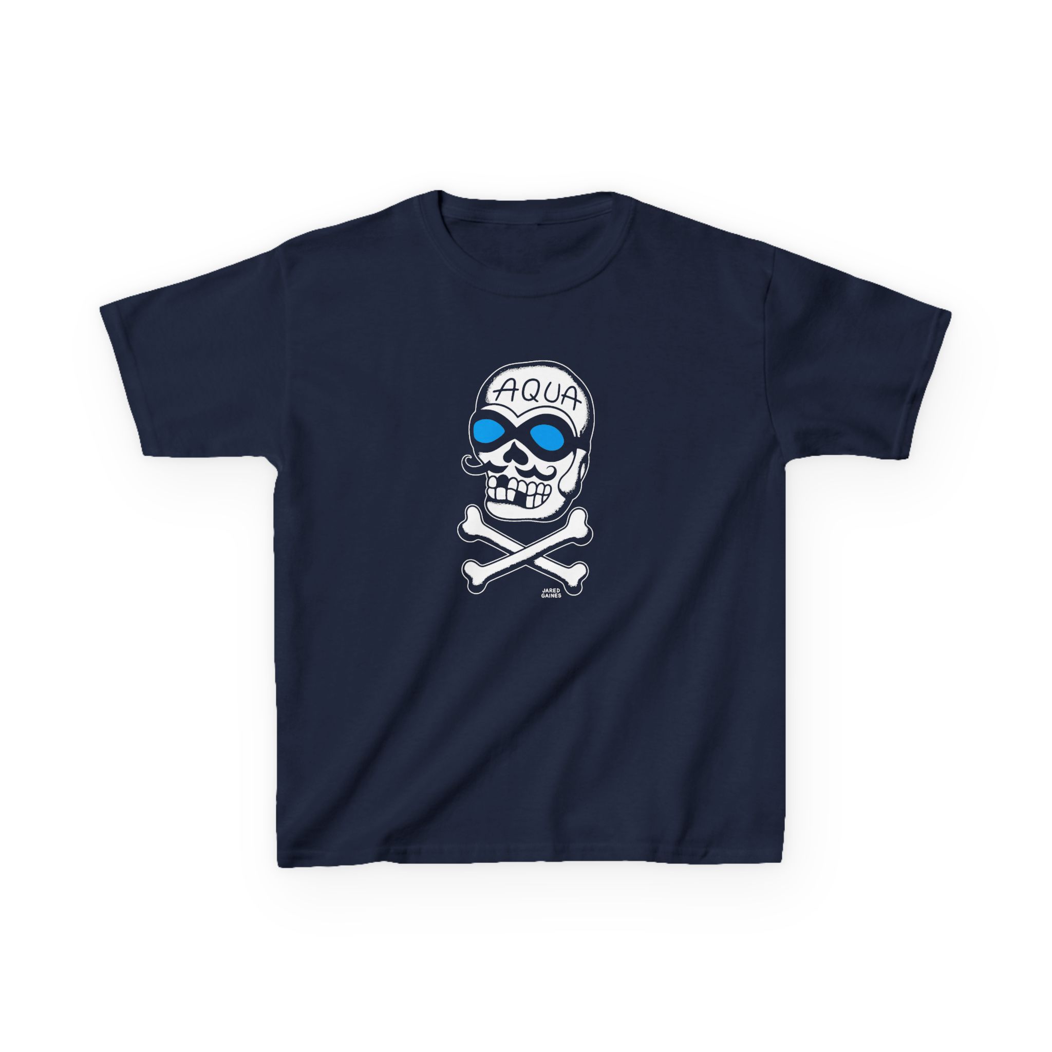 The Aquabats! * Jared Gaines AquaSkully! Kids Heavy Cotton™ Tee - Image 5
