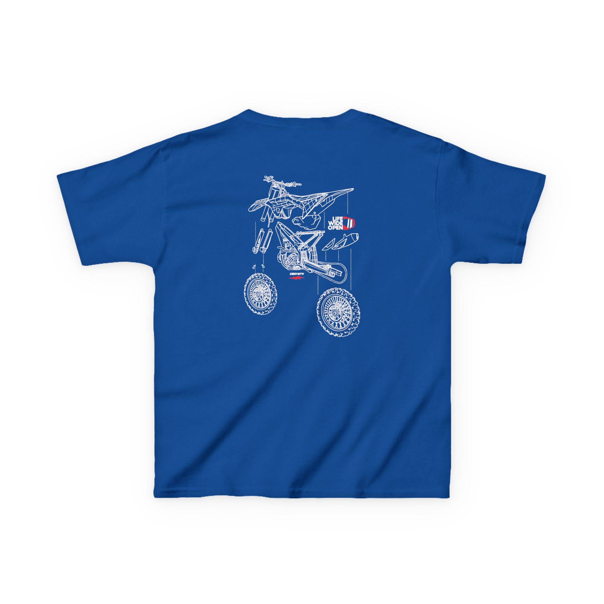 Kids Cboystv Dirtbike Blowup Heavy Cotton™ Tee - Image 12