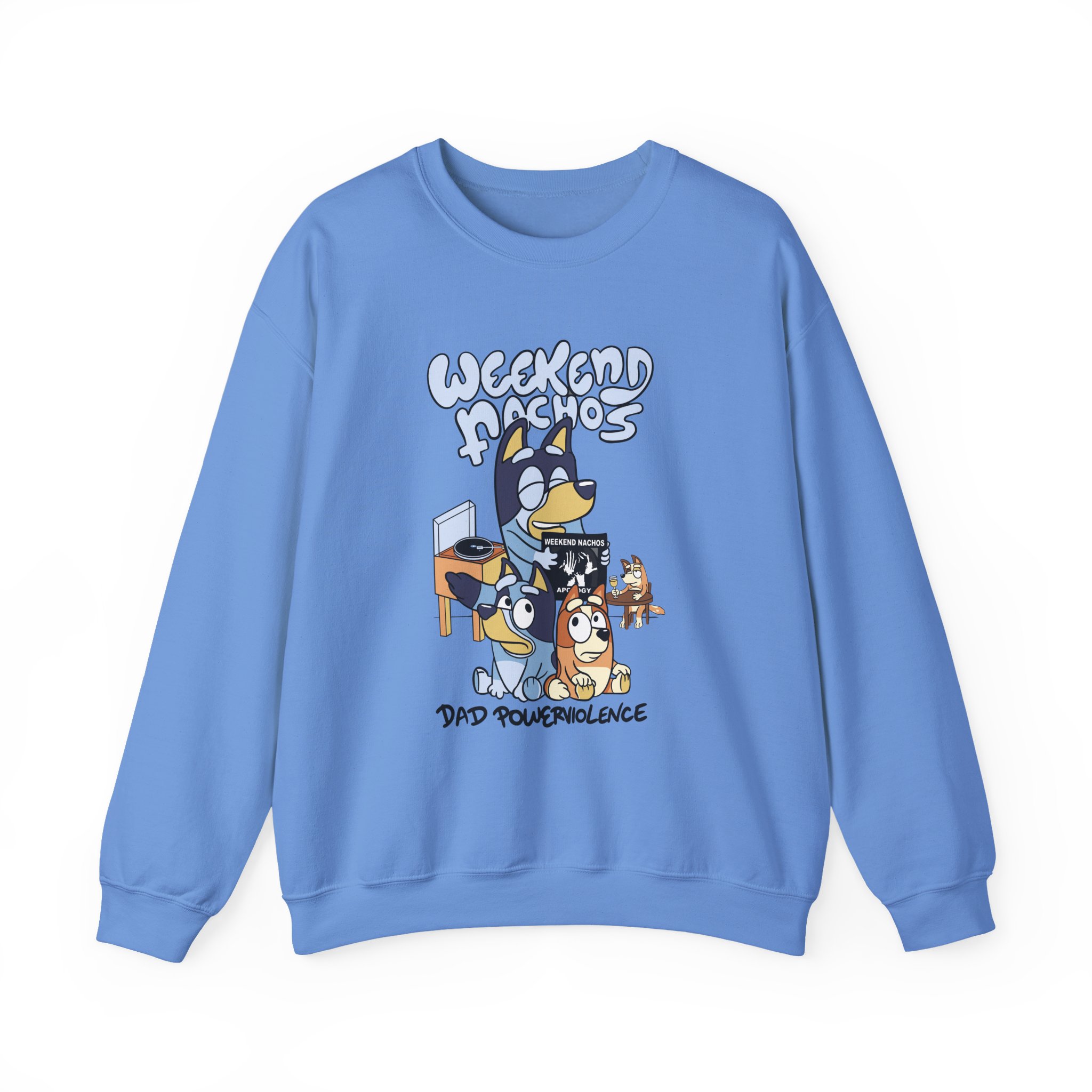 Weekend Nachos Unisex Heavy Blend™ Crewneck Sweatshirt - Image 9