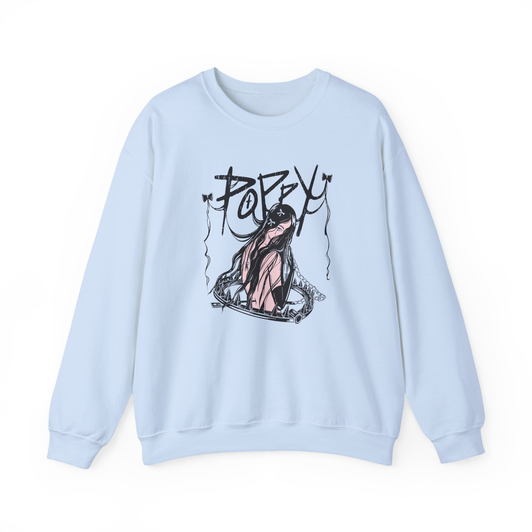 Poppy Unisex Heavy Blend™ Crewneck Sweatshirt - Image 11