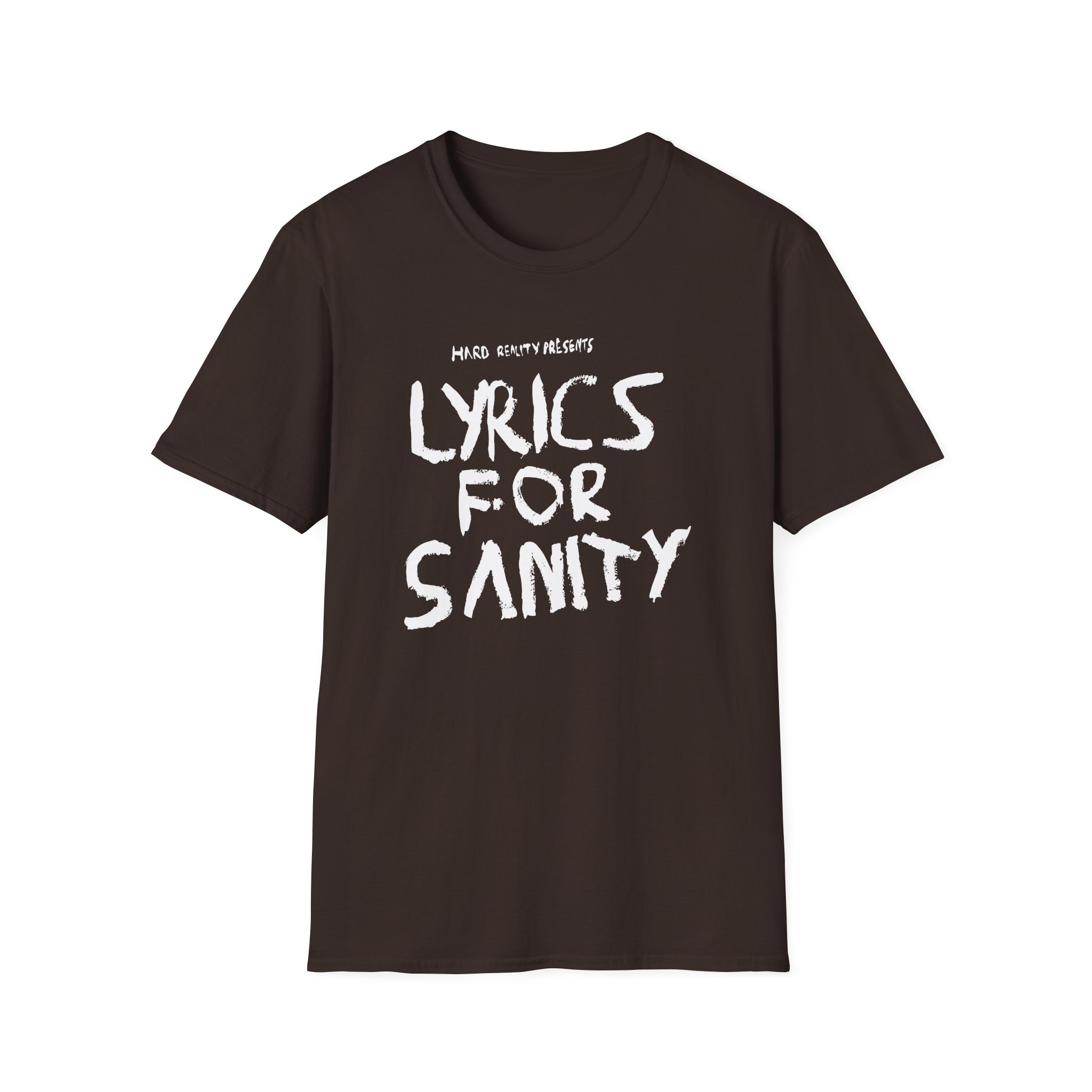 Songer Lyrics for Sanity Unisex Softstyle T-Shirt - Image 5