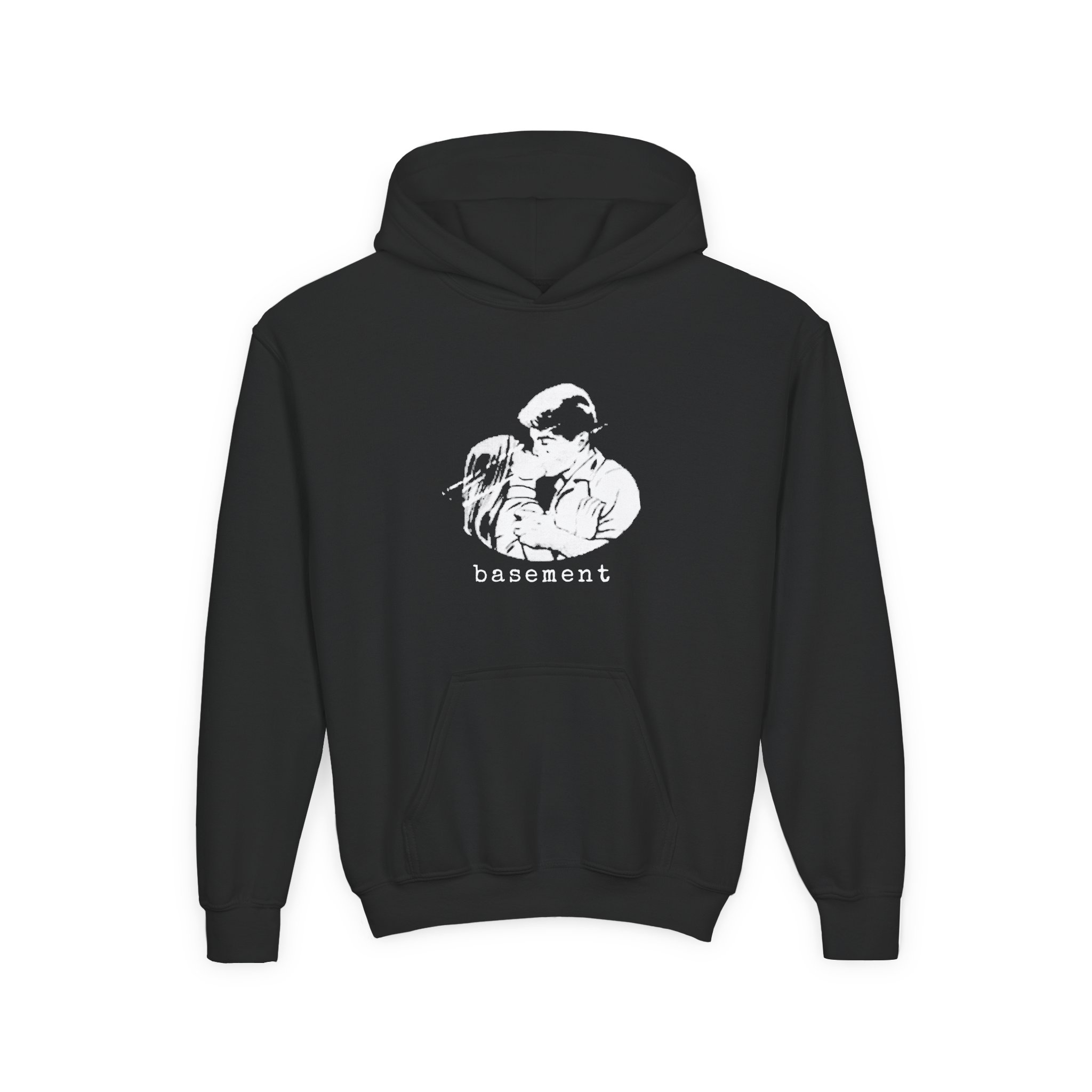 Cold Cuts Basement Couple Youth Heavy Blend Hooded Sweatshirt