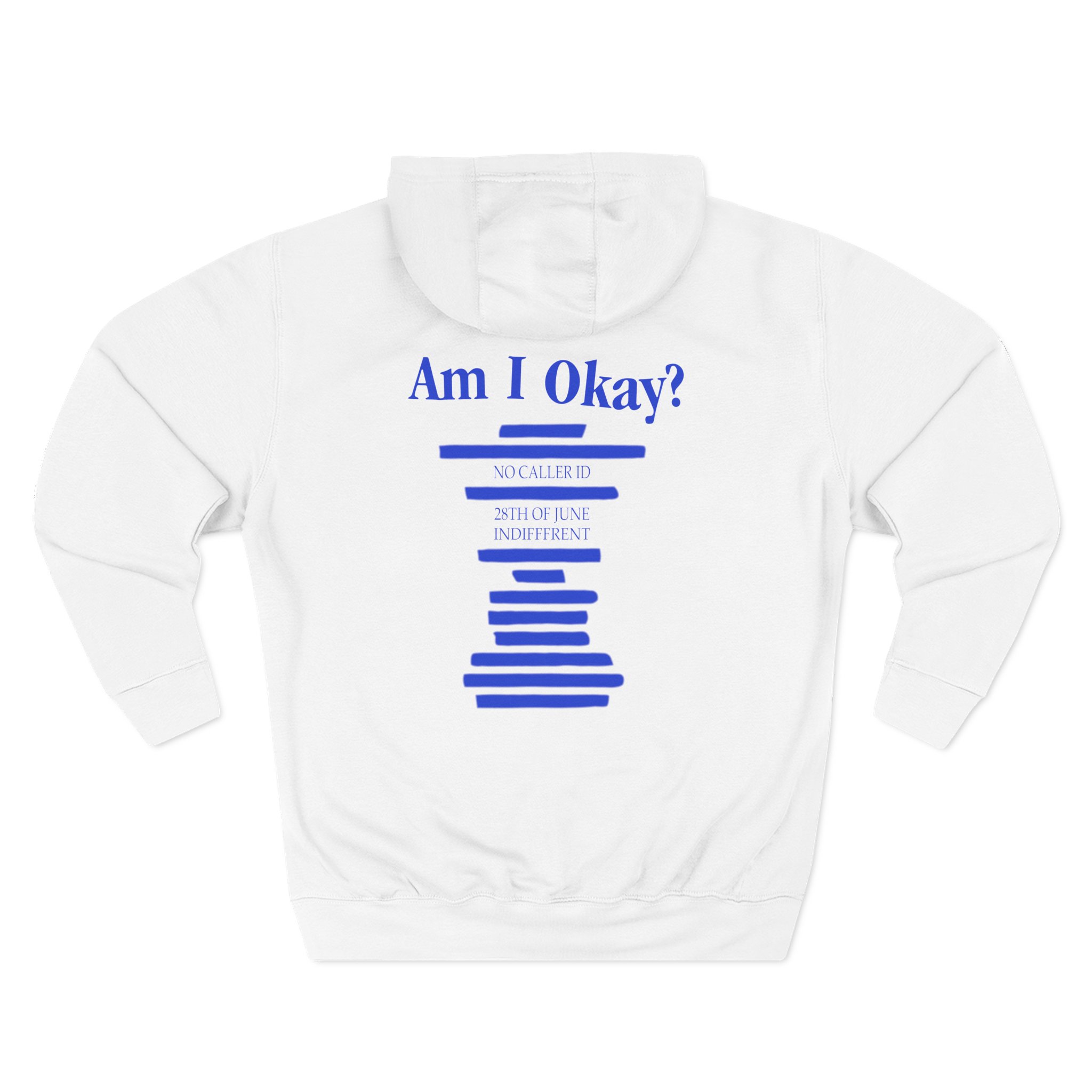 Megan Moroney Am I Okay? Tracklist Three-panel Fleece Hoodie - Image 2