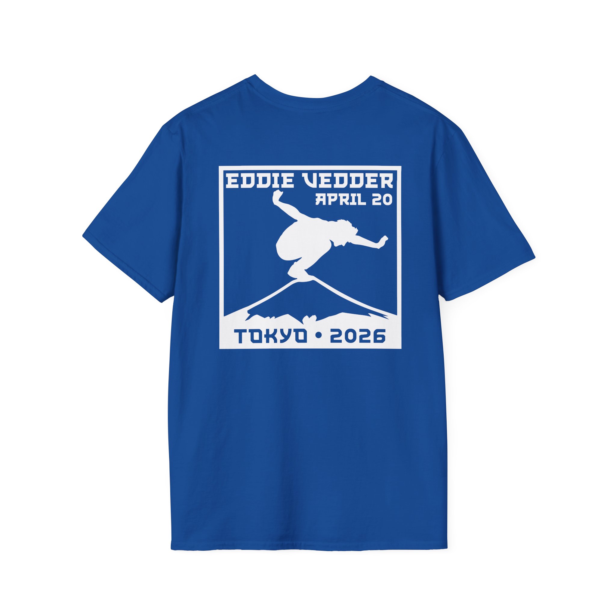 Eddie Vedder 2026 Tokyo Unisex Softstyle T-Shirt - Image 14