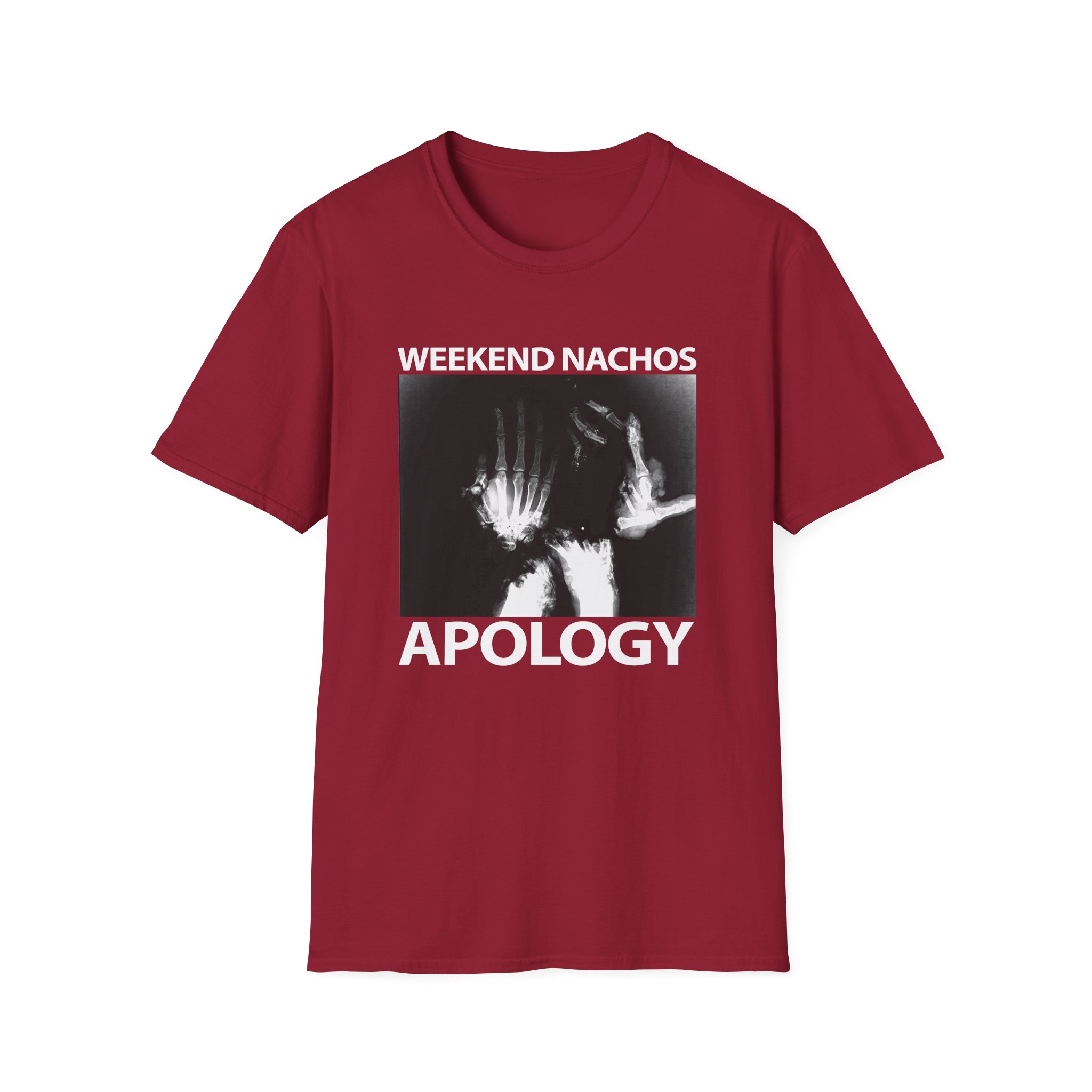 Weekend Nachos Apology Unisex Softstyle T-Shirt - Image 27