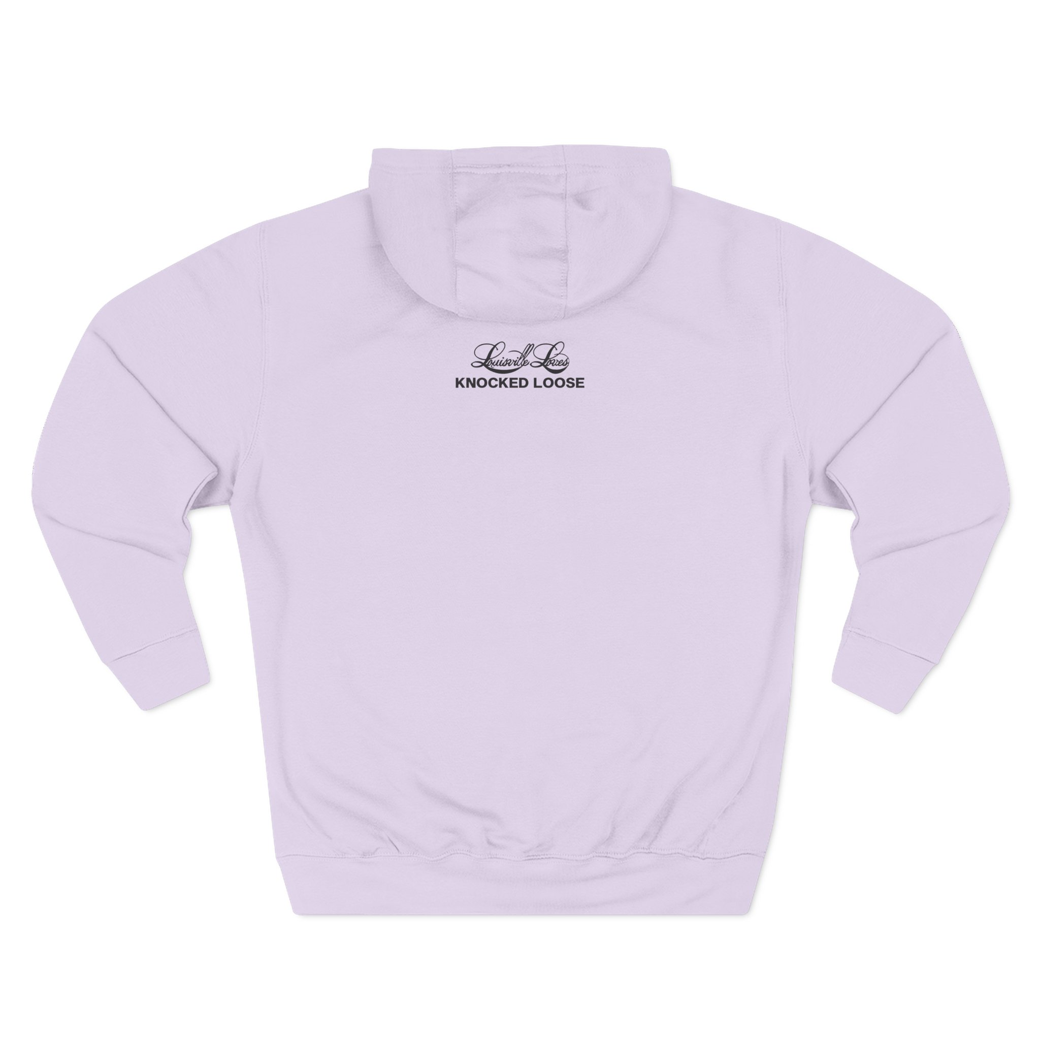 Knocked Loose I Heart Kl Three-Panel Fleece Hoodie - Image 14