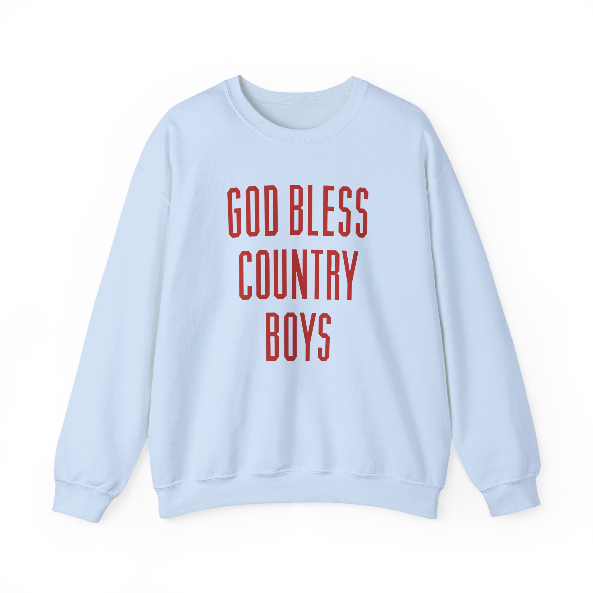 Hd God Bless Country Boys Unisex Heavy Blend™ Crewneck Sweatshirt - Image 11