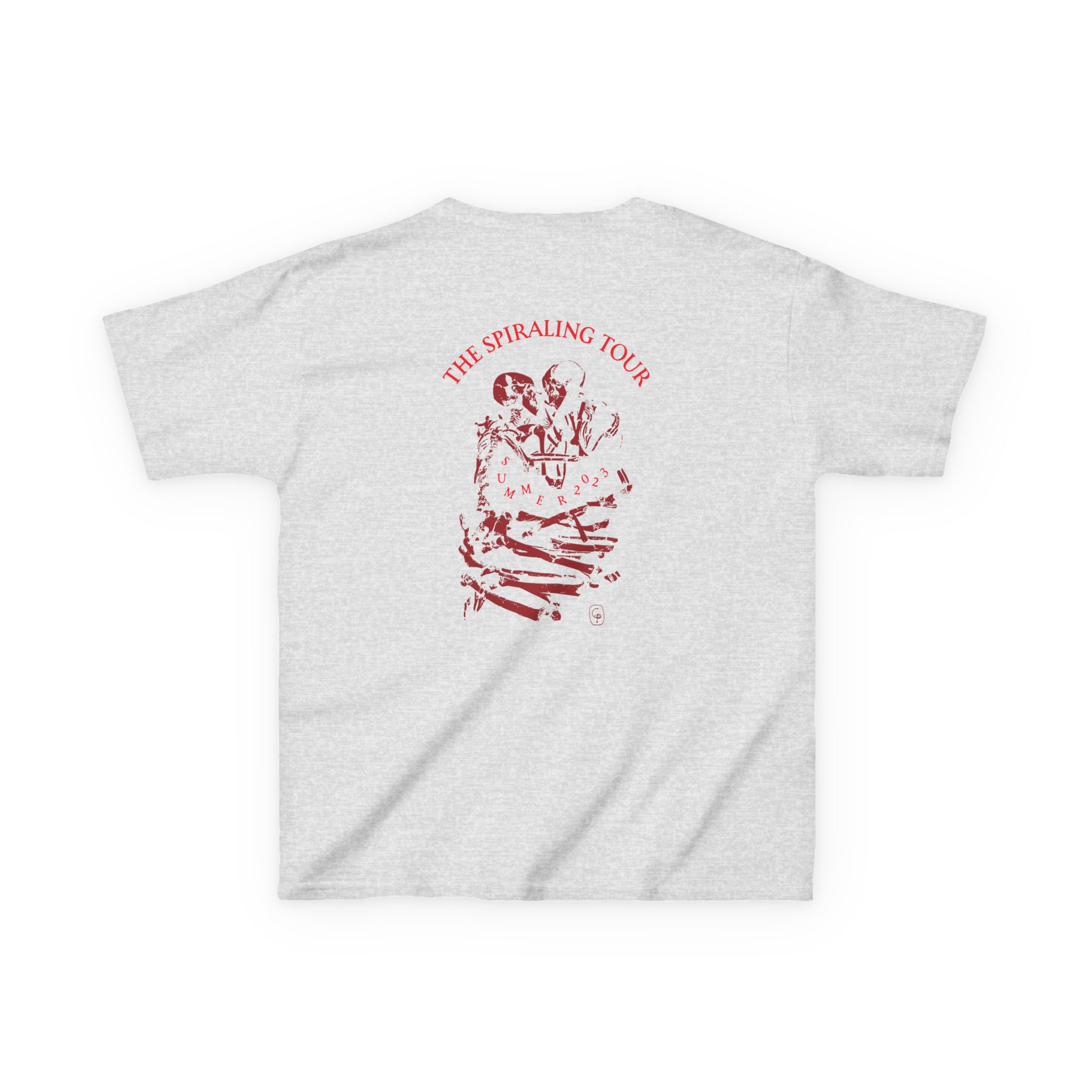 Caroline Polachek Volcano Spiraling Tour Kids Heavy Cotton™ Tee - Image 4
